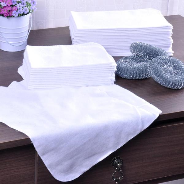 FLANELA 34cm x 50cm - BRANCO (SC)