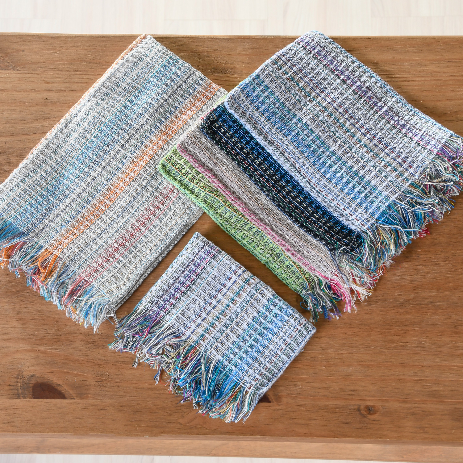 PANO DE LIMPEZA FAVO 40cm x 35cm - LISTRADO (SC)