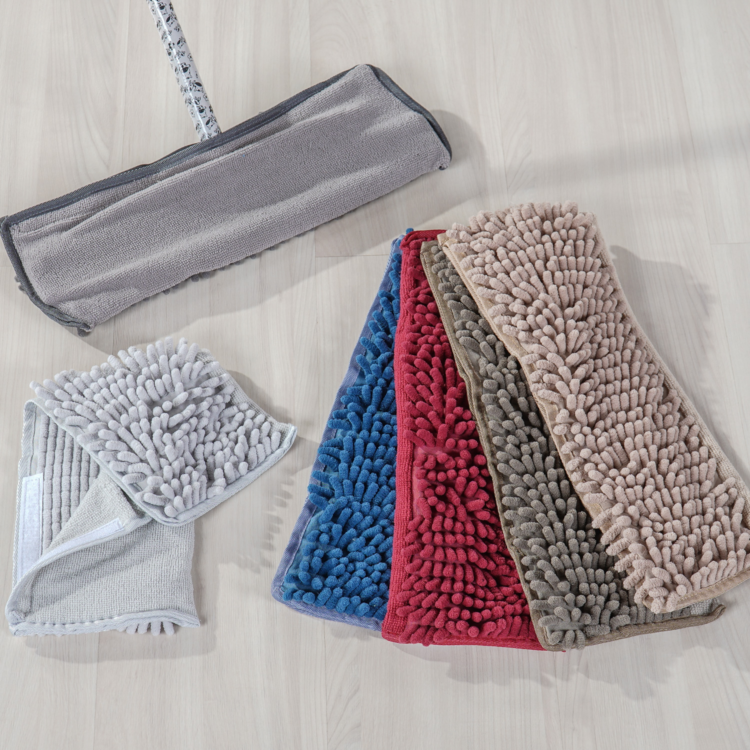 ESFREGAO CHENILLE 42cm x 14cm - SORTIDO (SC)