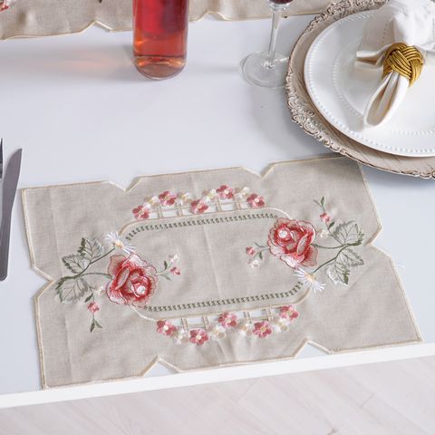 TOALHA DE BANDEJA LACE PREMIUM TESSI 30cm x 45cm - AMELIE (SC)