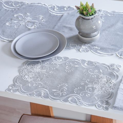 TOALHA DE BANDEJA LACE PREMIUM TESSI 30cm x 45cm - CHARLOTTE (SC)