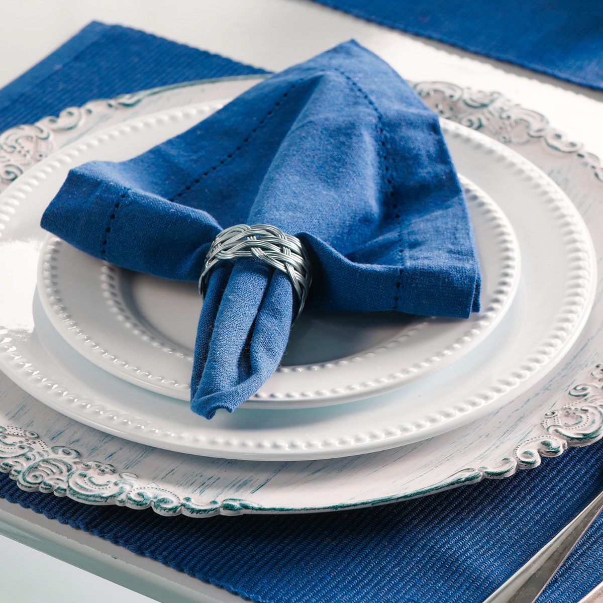 JOGO GUARDANAPO PESPONTO