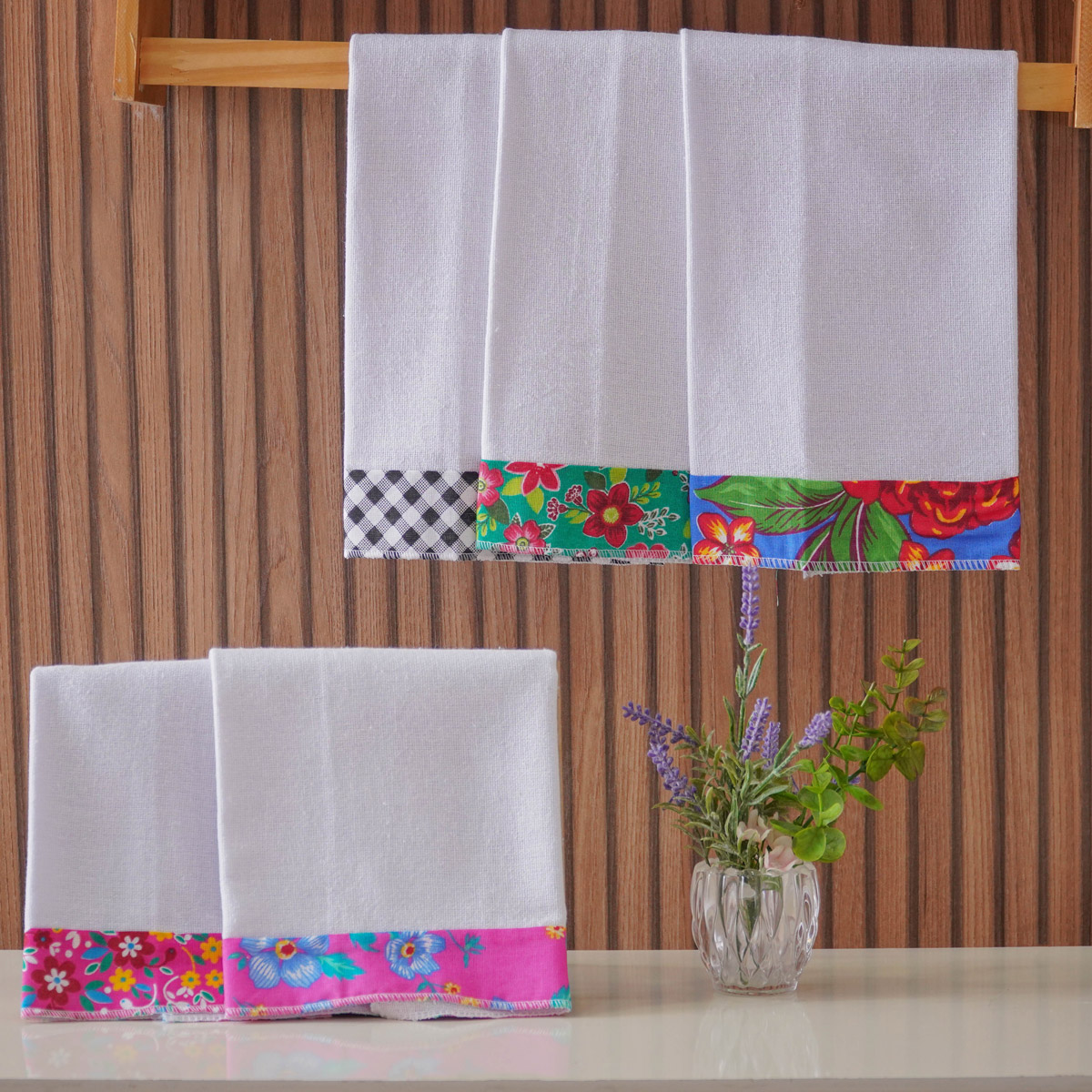 PANO COM BARRA MEDIO 45cm x 65cm - SORTIDO (SC)