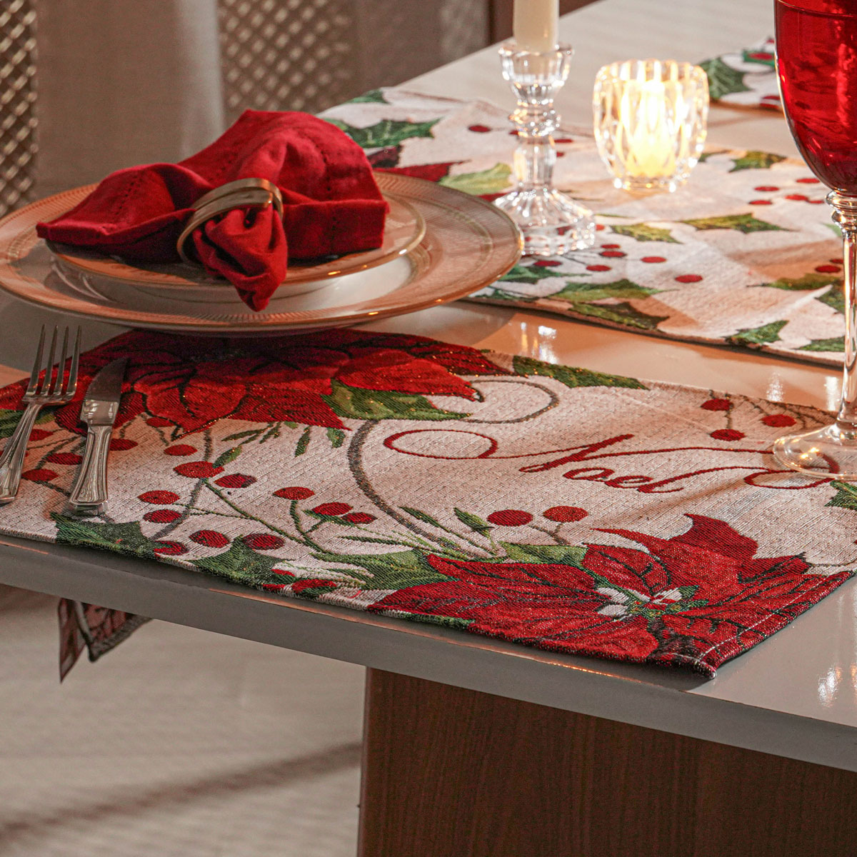 MESA JACQUARD NATALINO