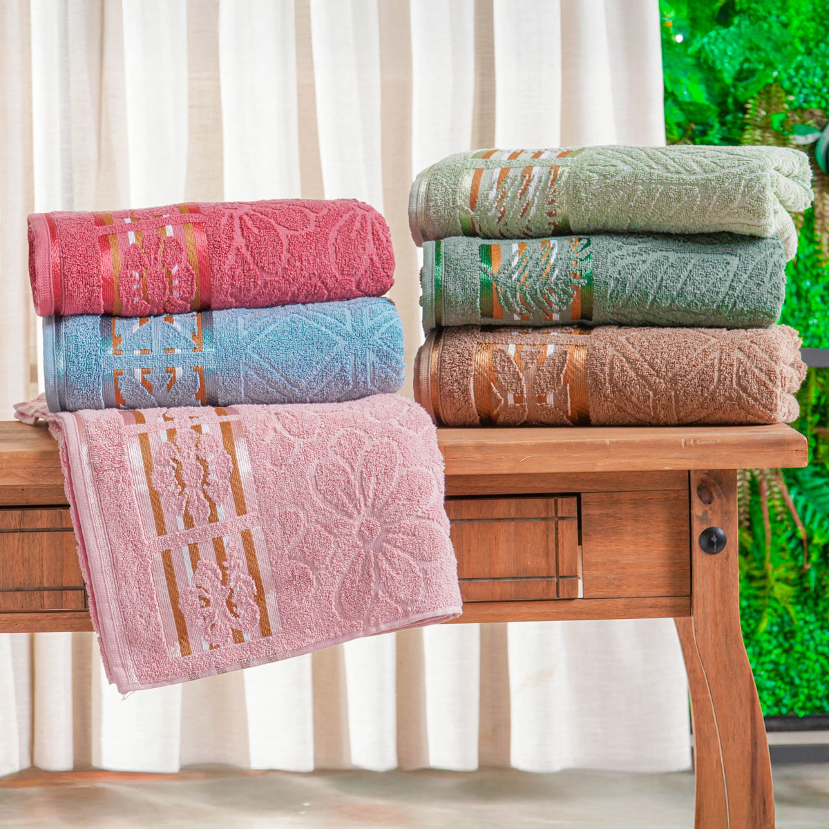 TOALHA DE BANHO PREMIER 68cm x 1,35m - ROSA AURORA (SC)
