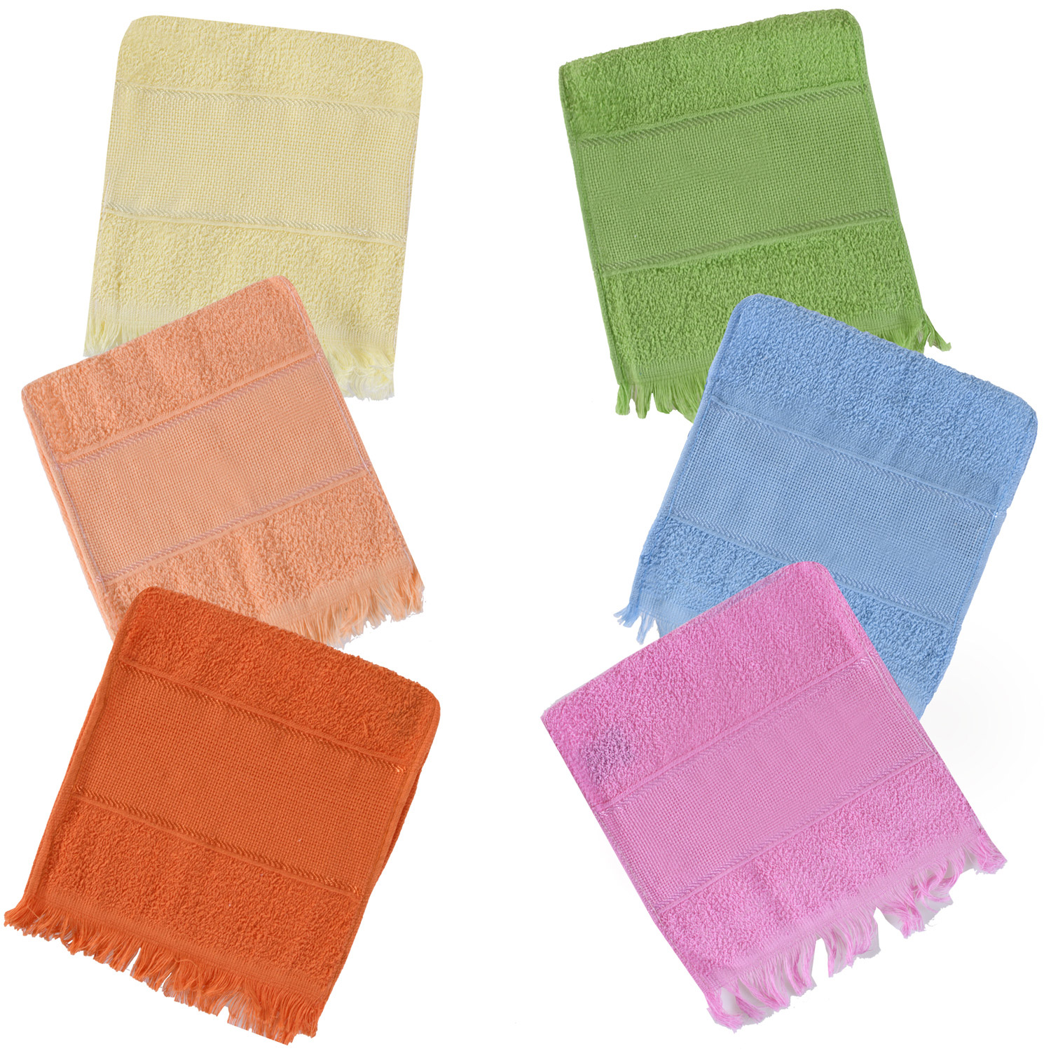 TOALHA SOCIAL SLIM 21cm x 35cm - SORTIDO (SC)