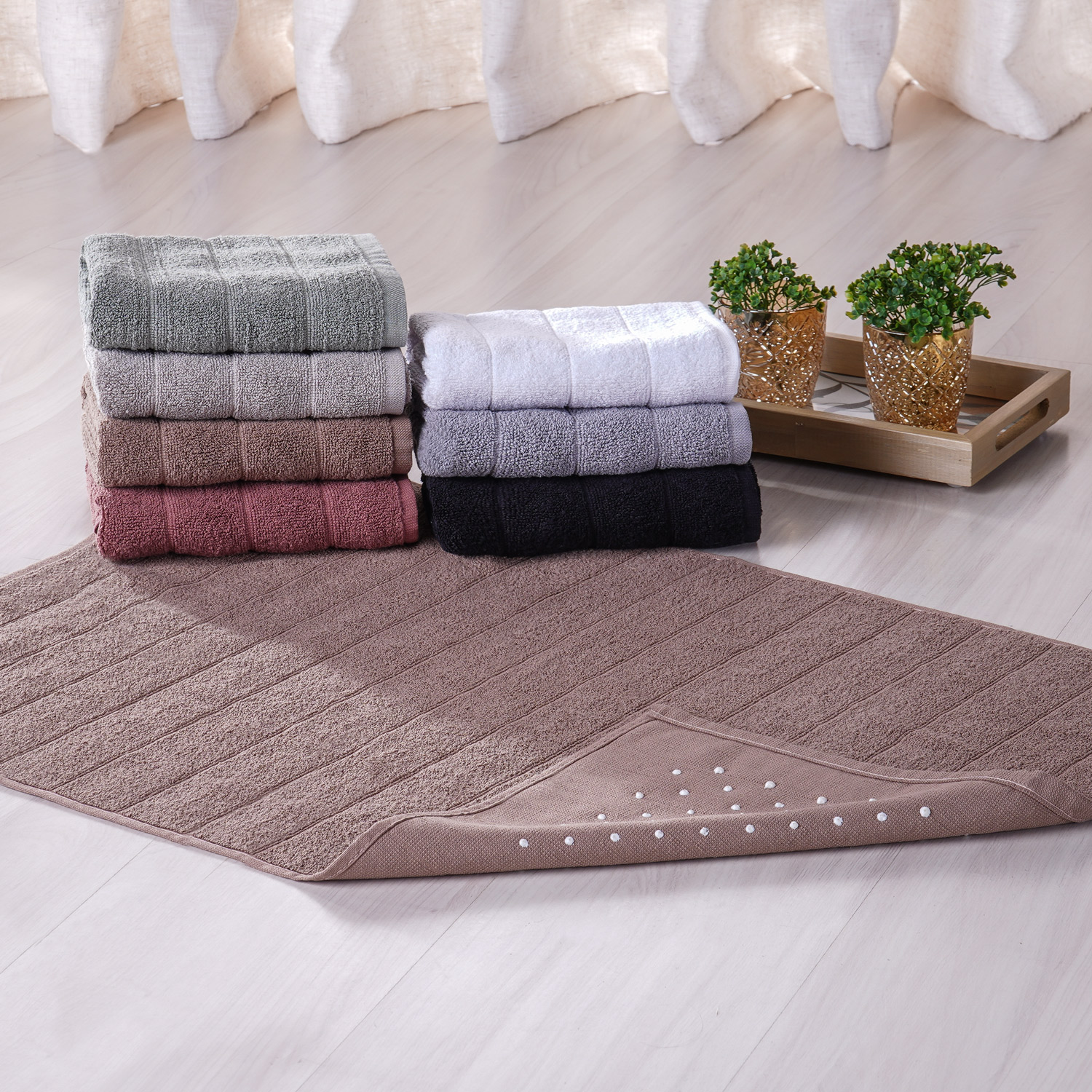TOALHA DE PISO PREMIUM 50cm x 70cm - LAND (SC)
