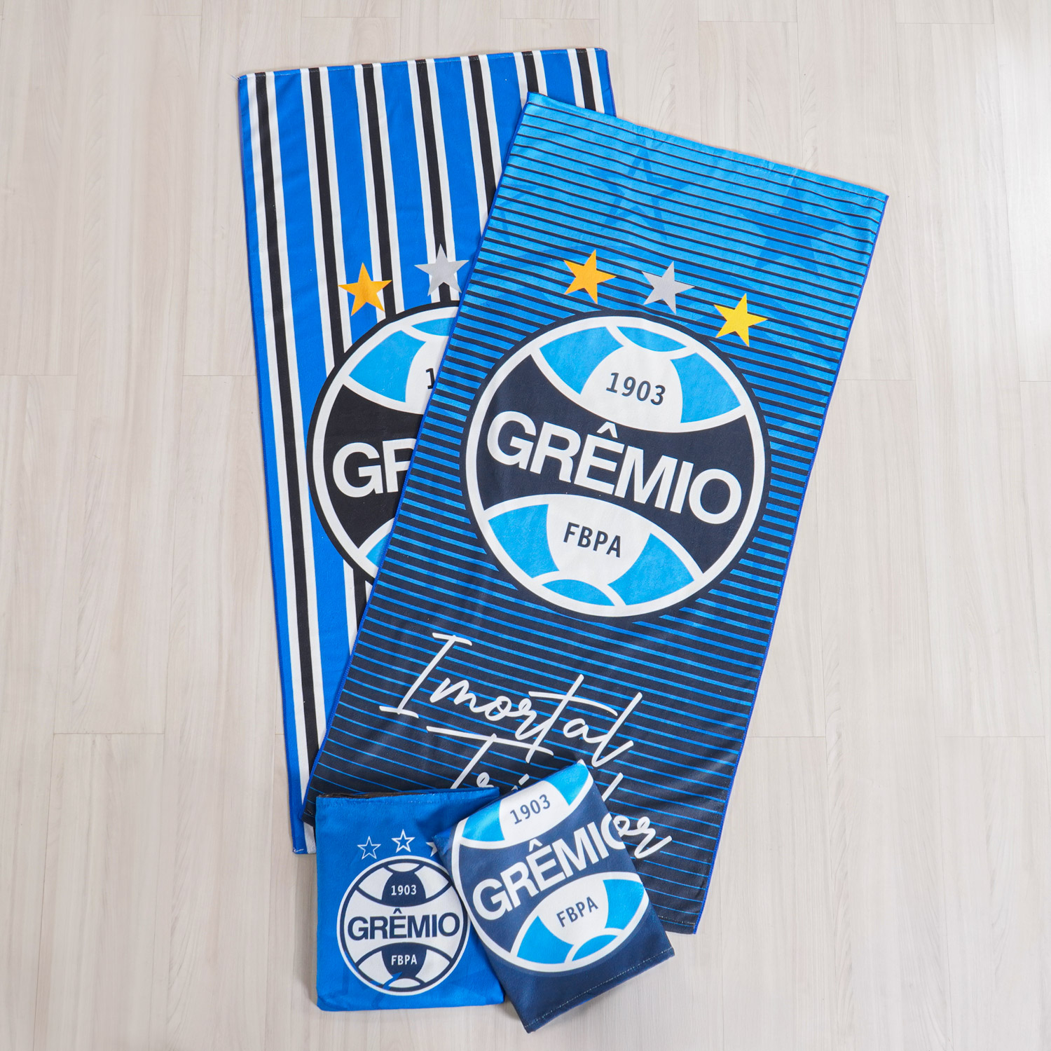 TOALHA DE PRAIA ESTAMPADA GRÊMIO 70cm x 1,40m - SORTIDO (SC)