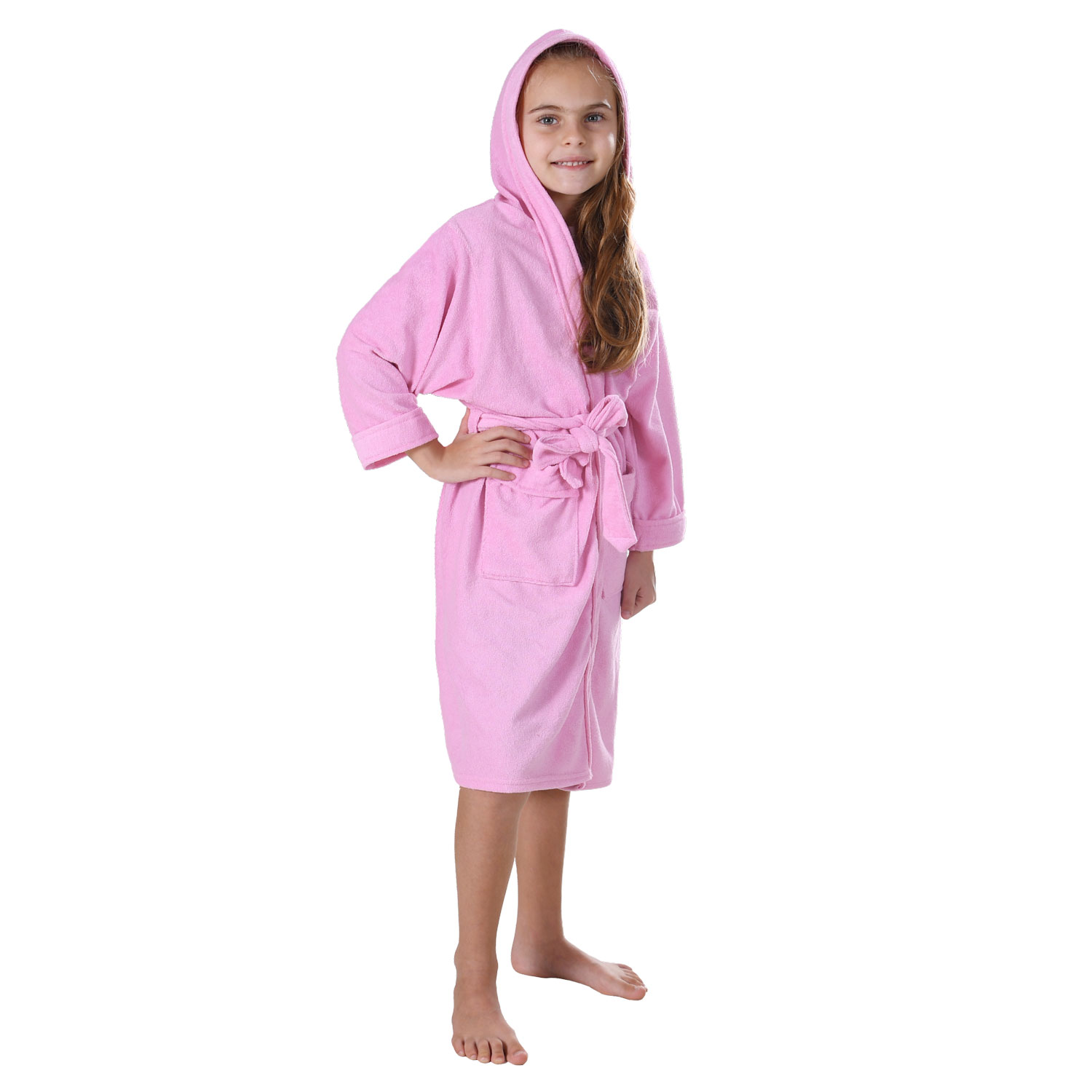 ROUPÃO MALHA FELPUDO INFANTIL - FEMININO (SC)