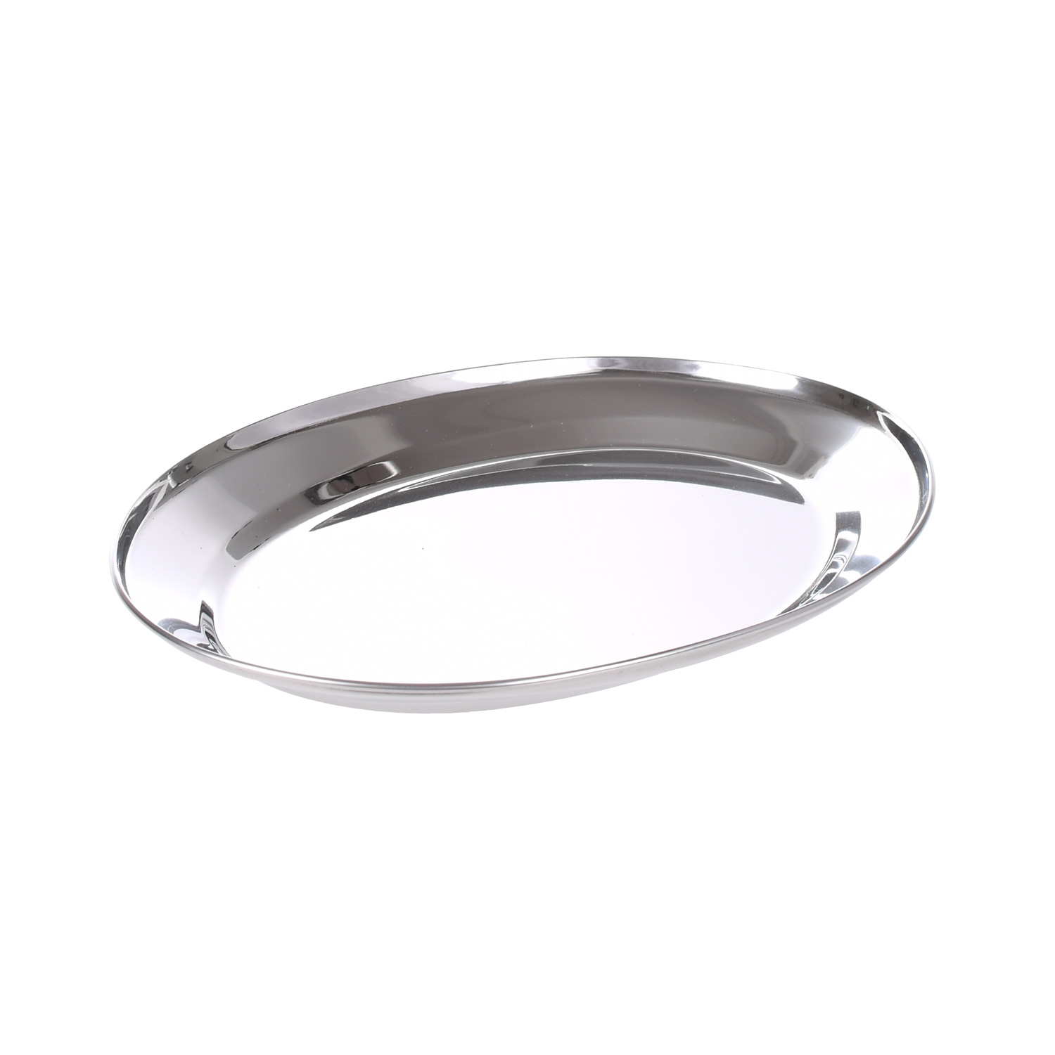BANDEJA OVAL 25cm - INOX (SC)