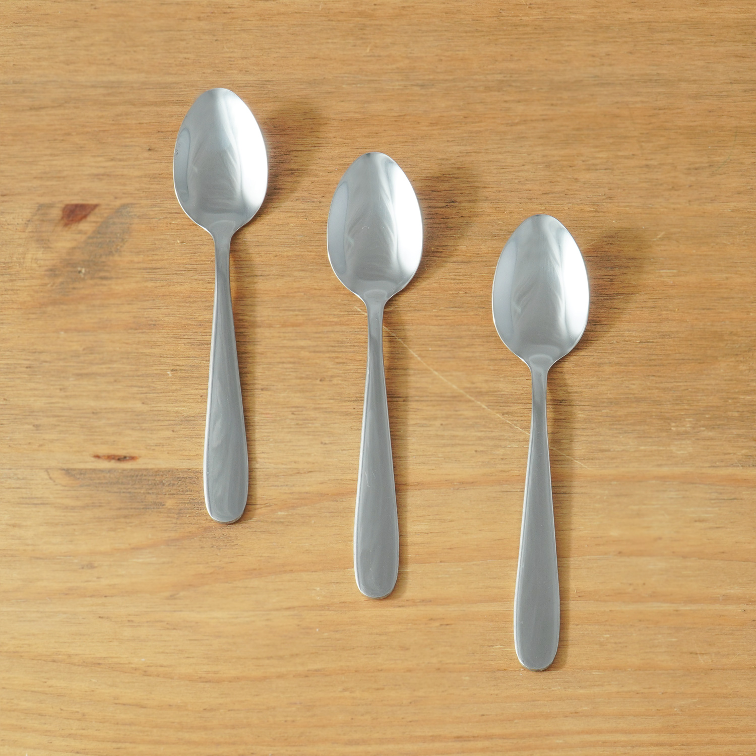 KIT 3 COLHERES DE SOBREMESA INOX - INOX (SC)