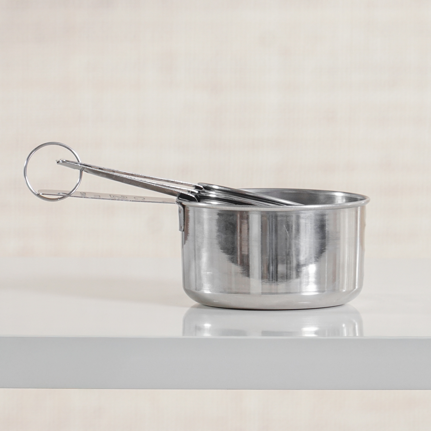 CONJUNTO DE XÍCARAS MEDIDORAS 4PCS - INOX (SC)