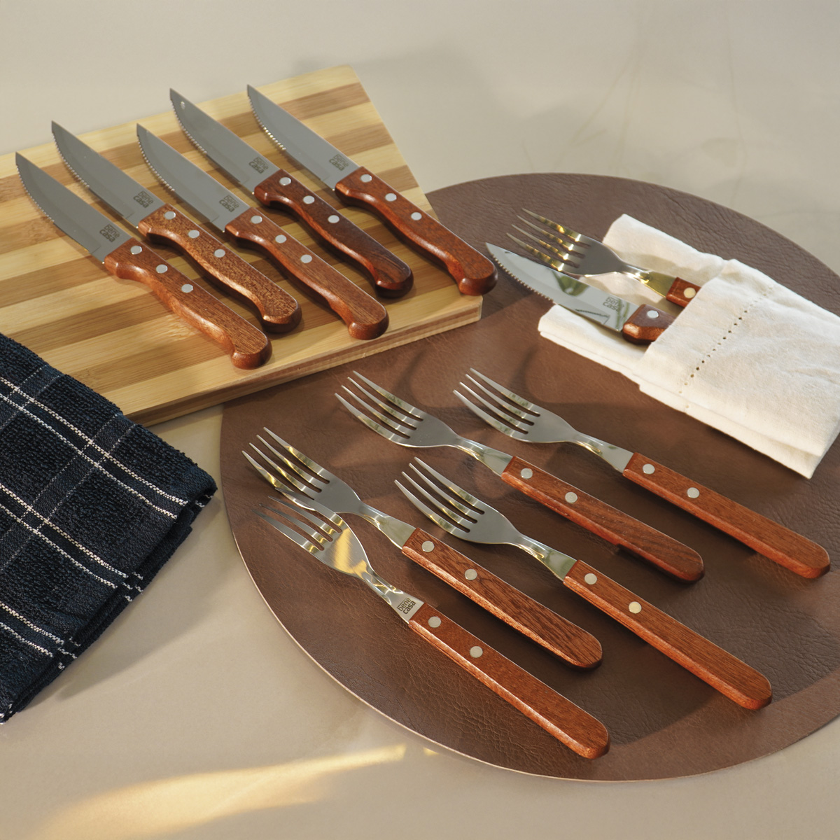 JOGO DE TALHERES DE CHURRASCO