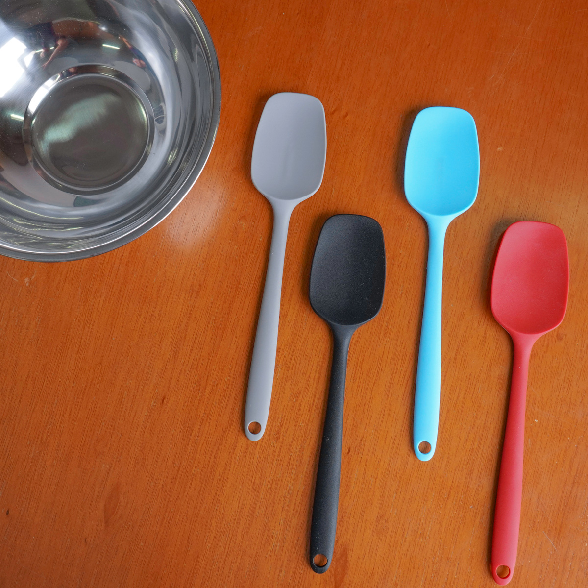 ESPATULA PARA BOLO SILICONE - SORTIDO (SC)