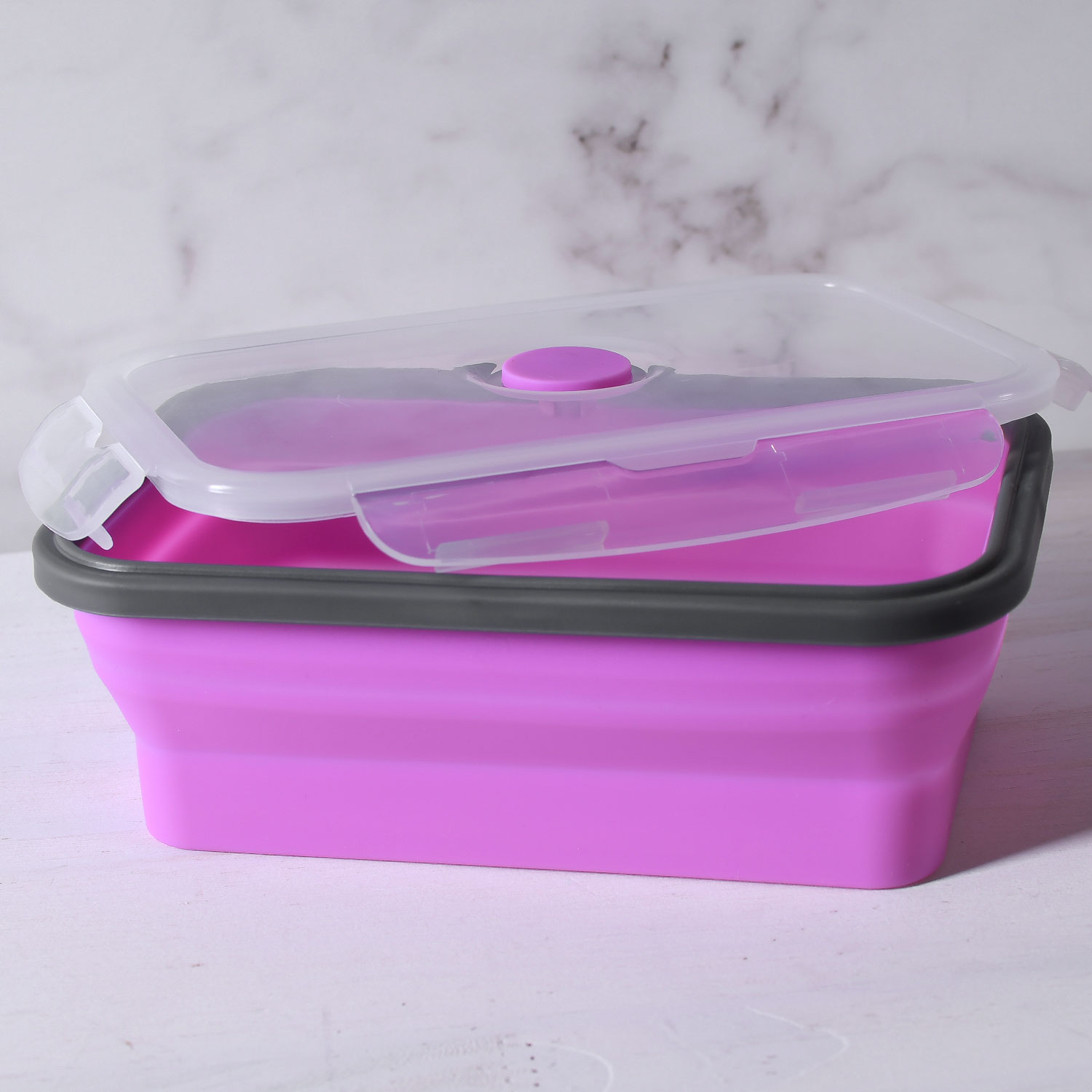 POTE RETRÁTIL DE SILICONE 770ML - SORTIDO (SC)