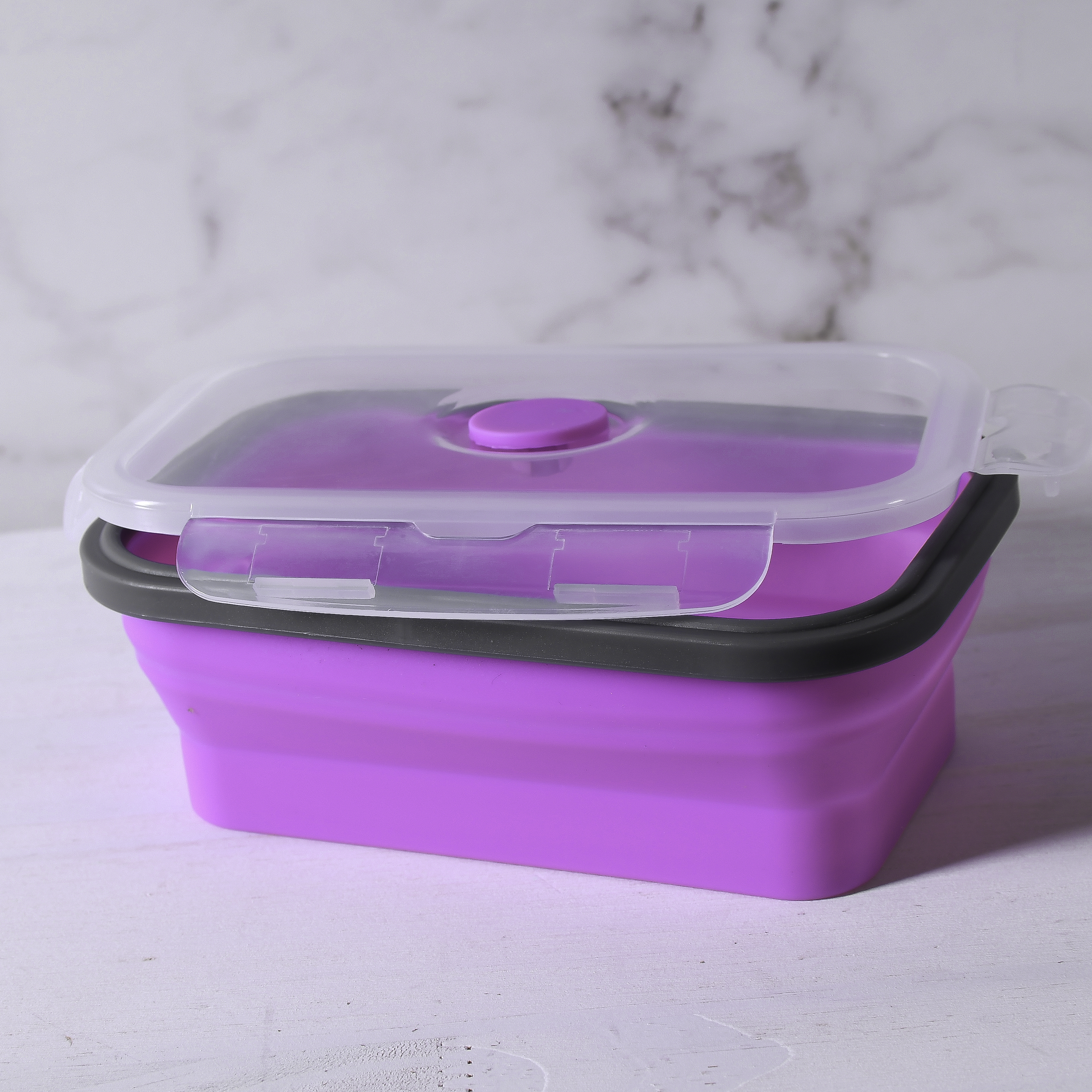 POTE RETRÁTIL DE SILICONE 530ML - SORTIDO (SC)