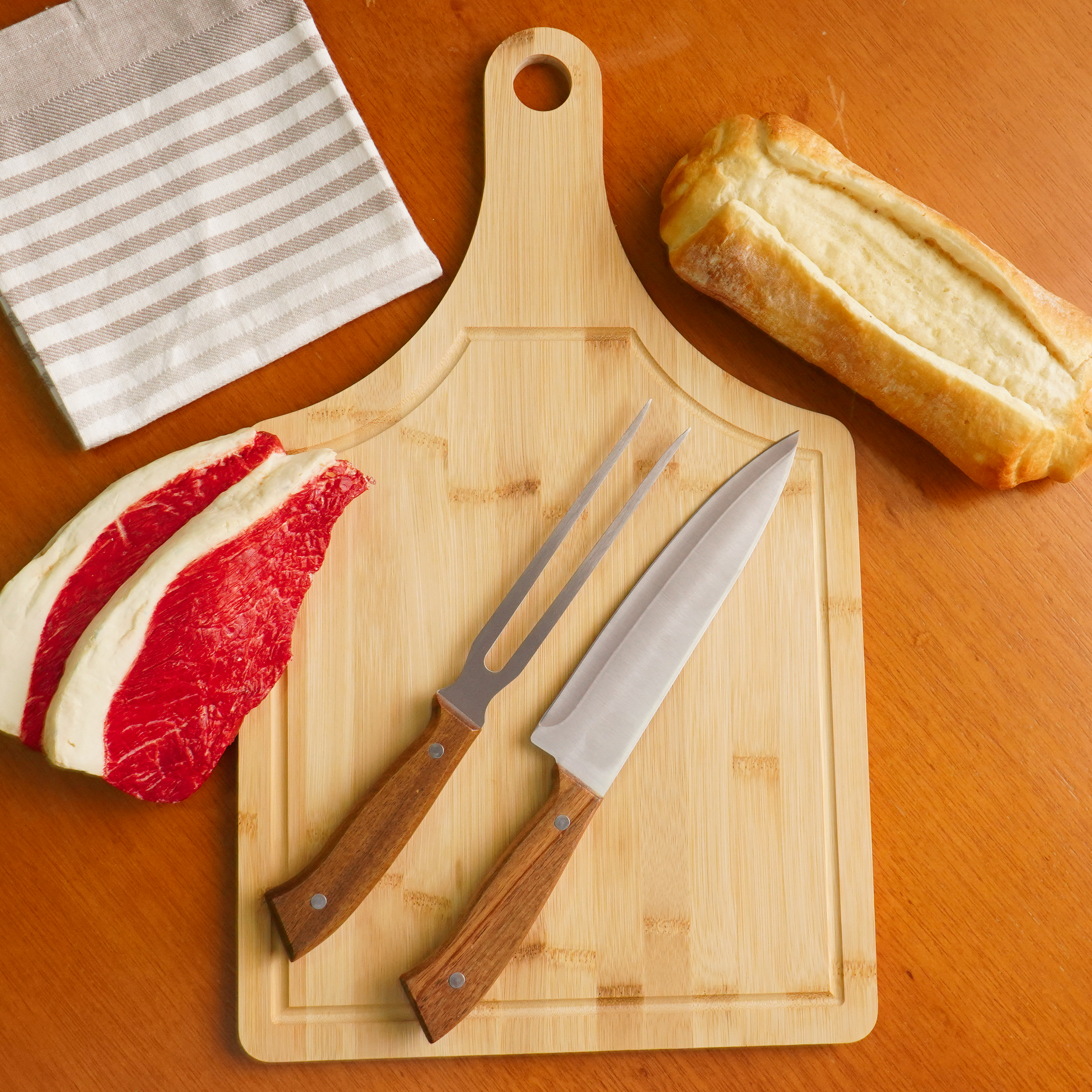 JOGO DE FACAS PARA CHURRASCO