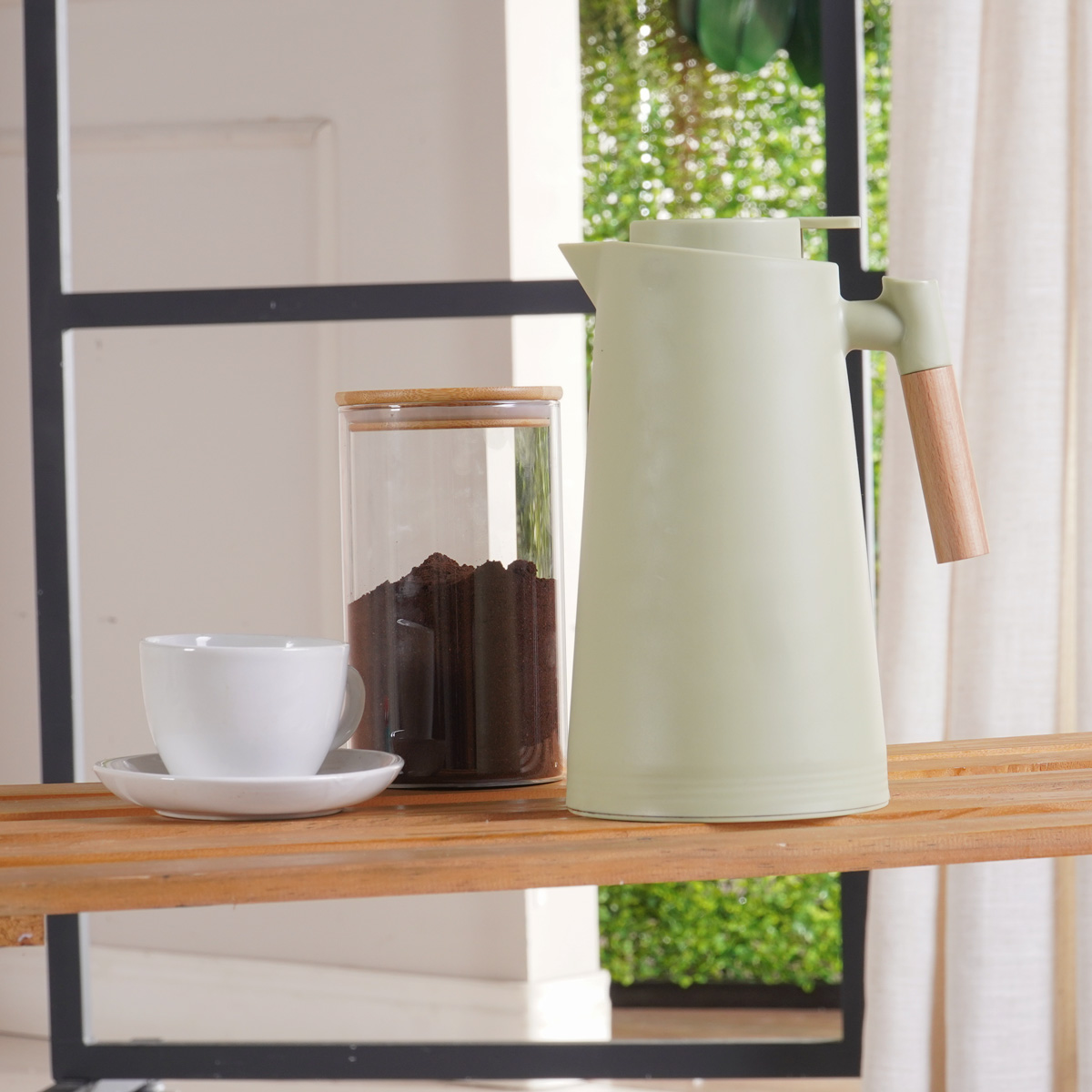GARRAFA TÉRMICA MINIMAL WOOD 1L - SORTIDO (SC)