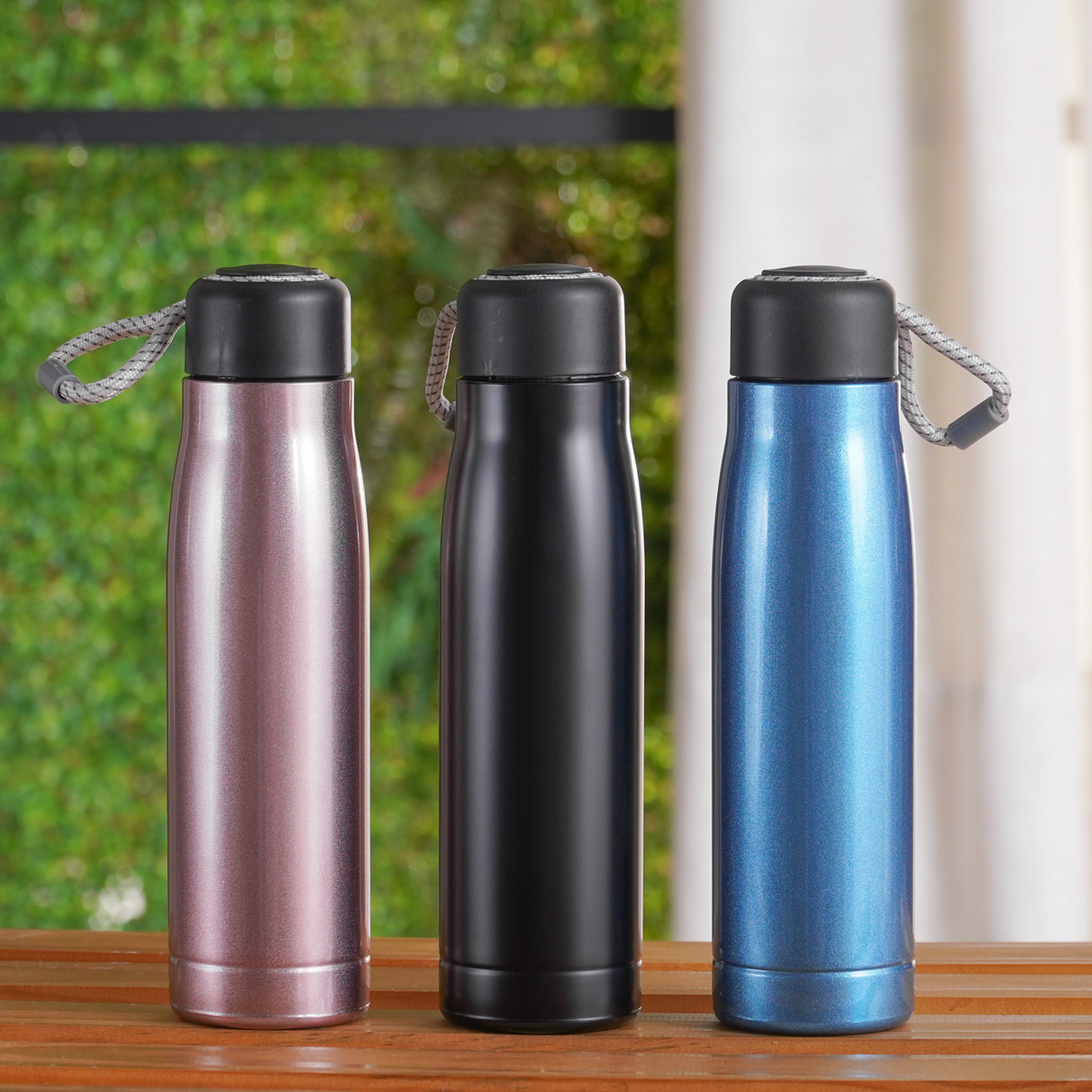 GARRAFA TÉRMICA STEEL 500ML - SORTIDO (SC)