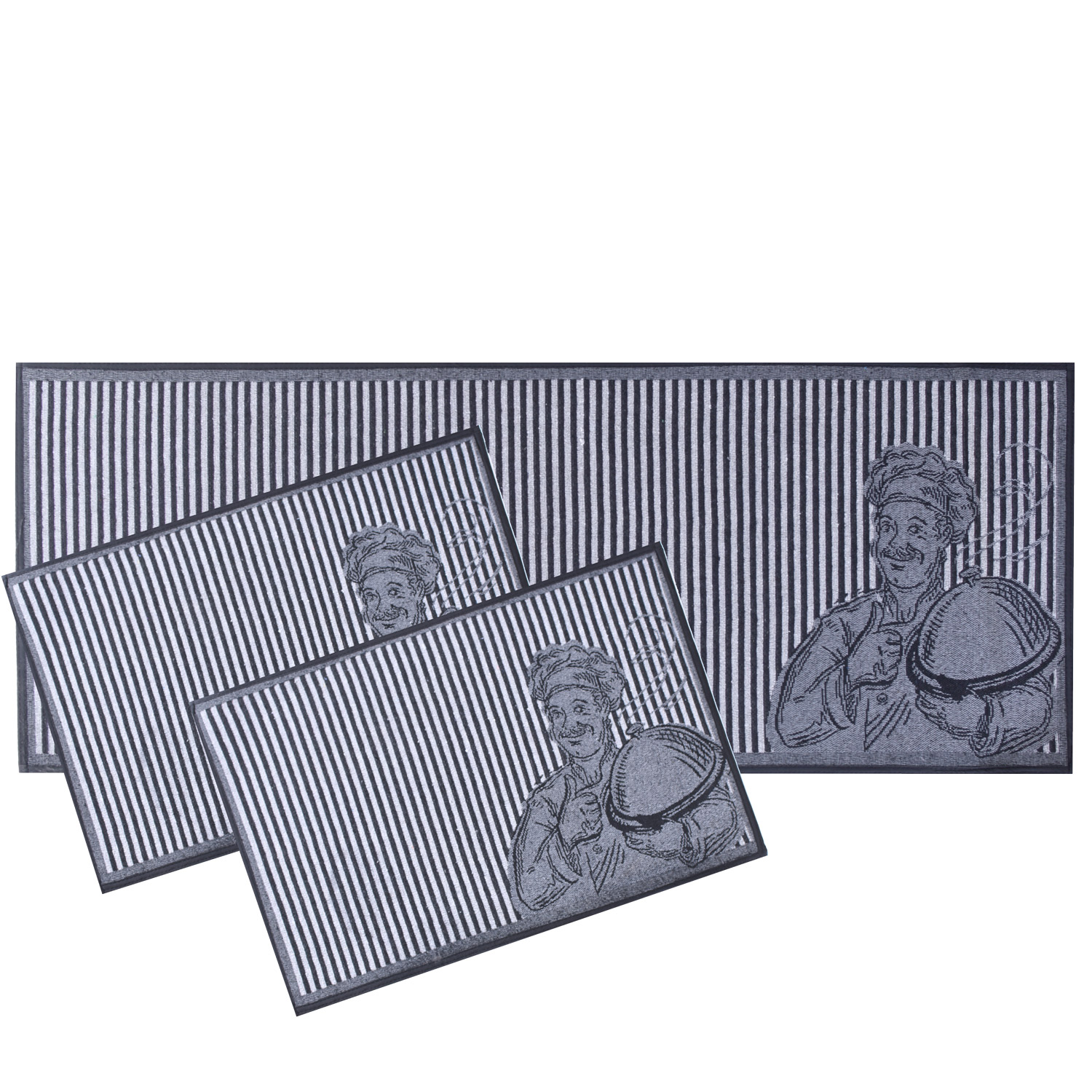 PASSADEIRA COZINHA JACQUARD 45cm X 1,15m - GOURMET (SC)