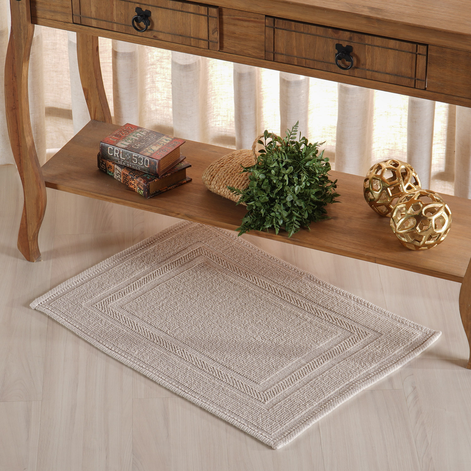 TAPETE NOBILE 40CM X 60CM - MARFIM (SC)