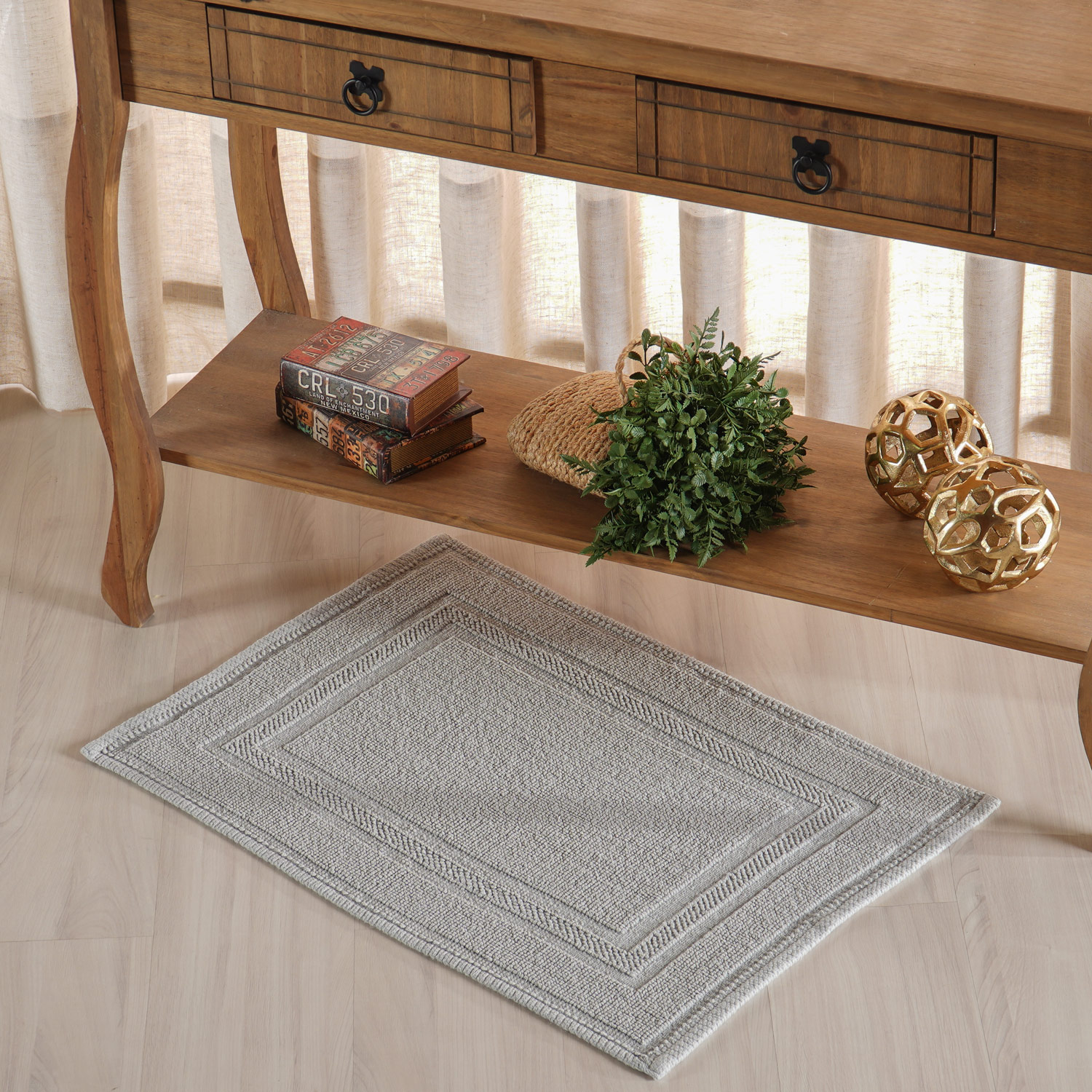 TAPETE NOBILE 40CM X 60CM - OYSTER (SC)