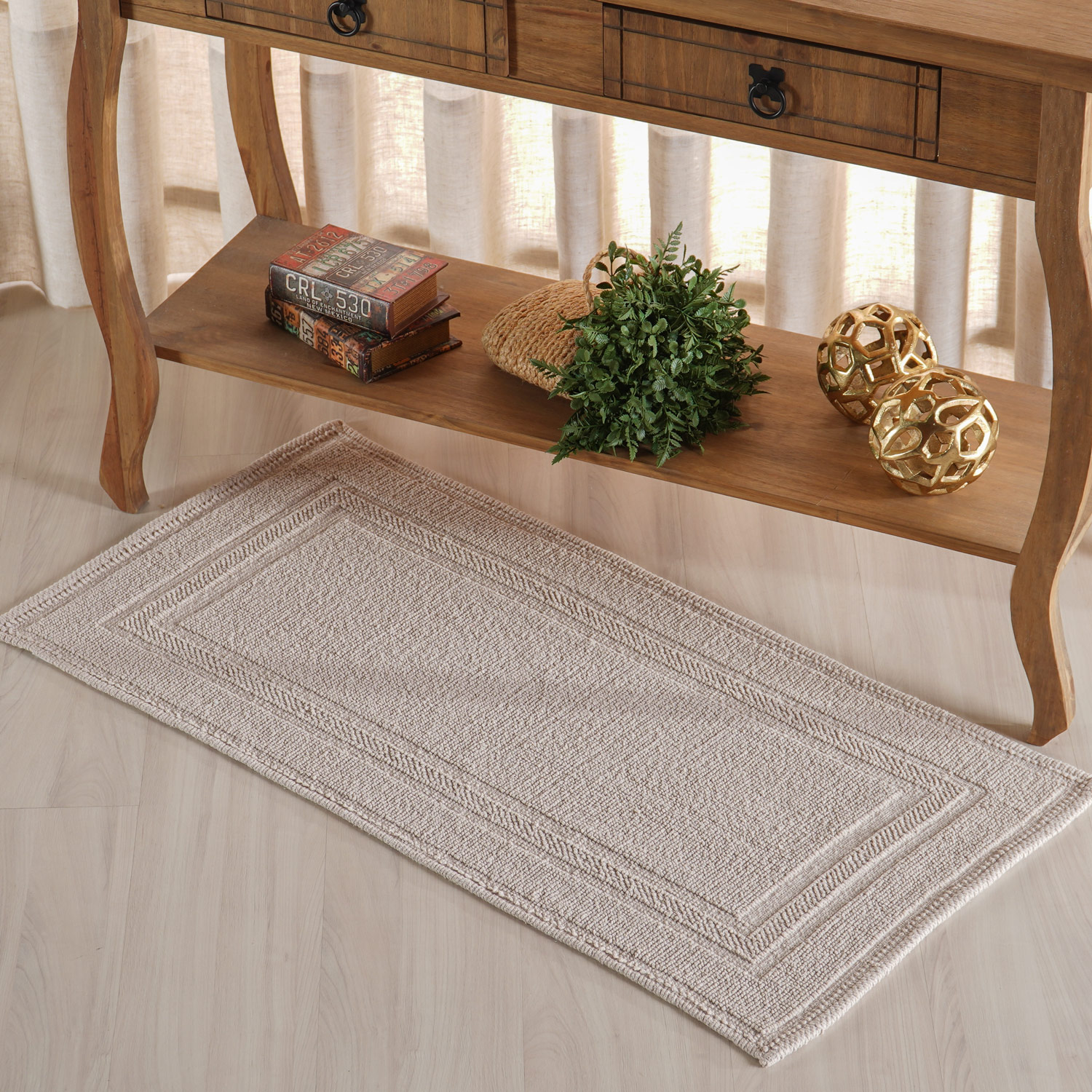 TAPETE NOBILE 50CM X 1,00M - MARFIM (SC)