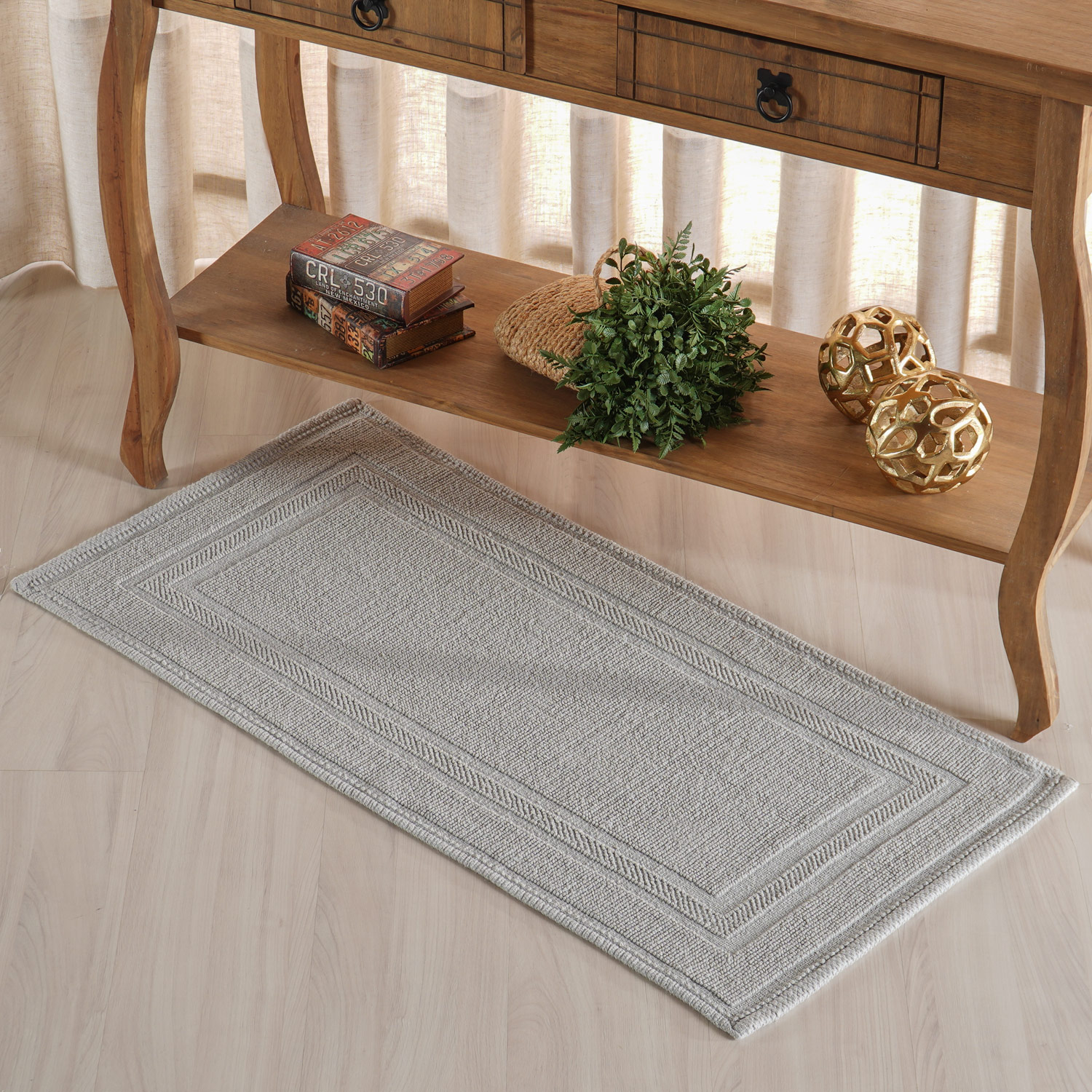 TAPETE NOBILE 50CM X 1,00M - OYSTER (SC)