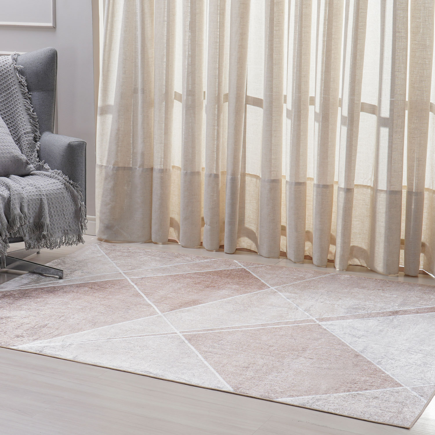 TAPETE VELOUR 50cm x 1,50m - FORMES (SC)
