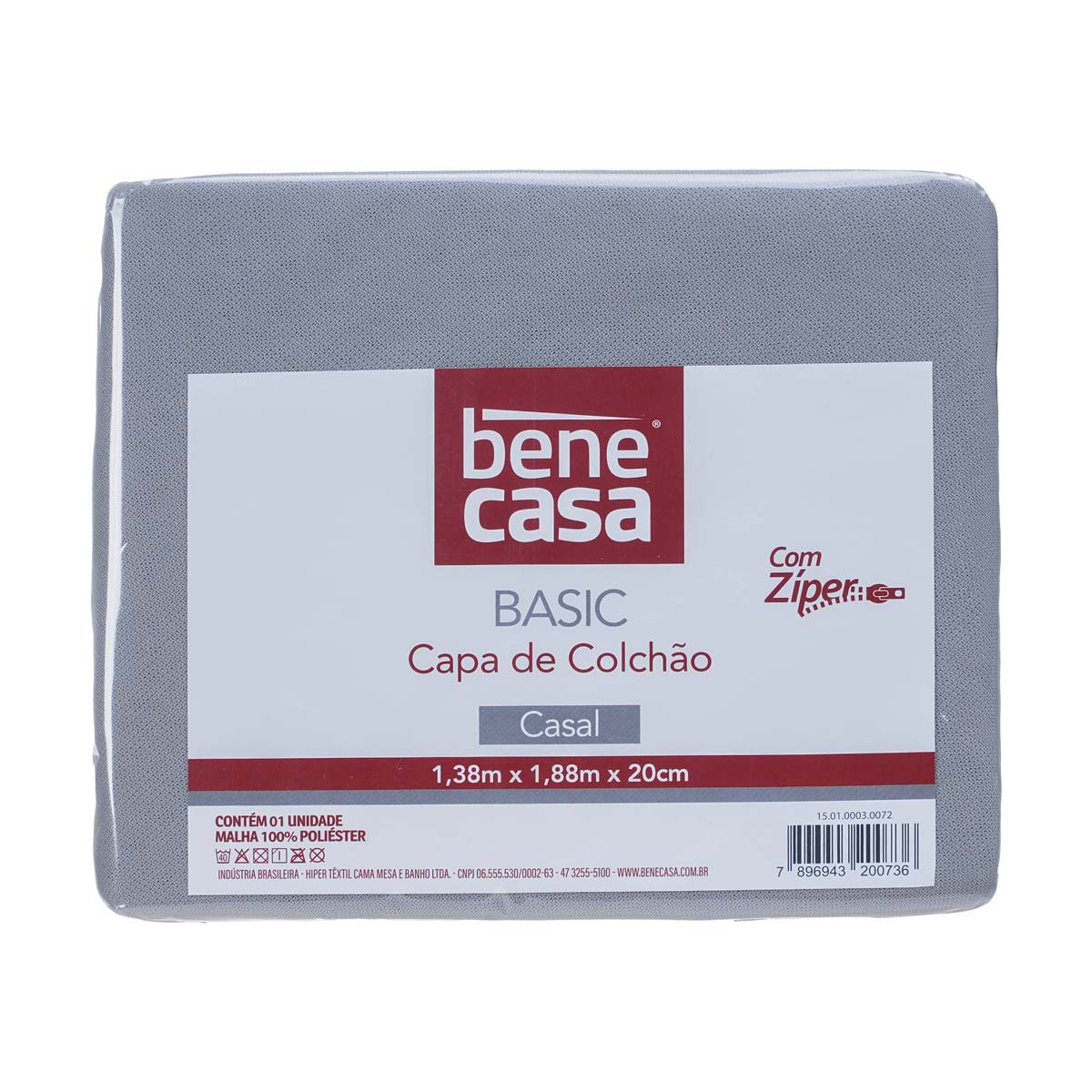 CAPA DE COLCHAO QUEEN POLIESTER 1,58m x 1,98m x 30cm - SORTIDO (SC)