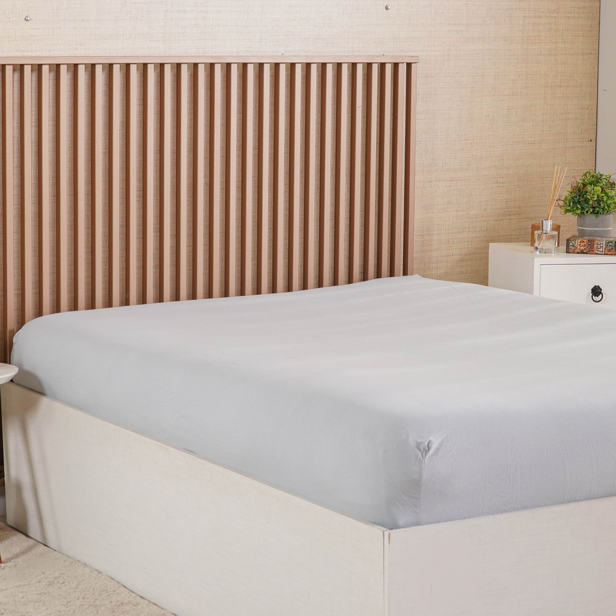 LENCOL AVULSO BELLA CAMA KING - CINZA (SC)