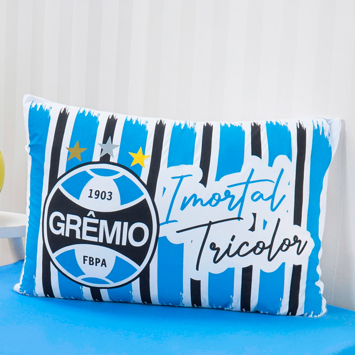 FRONHA AVULSA DE MALHA 100% ALGODÃO GRÊMIO - UNICO (SC)