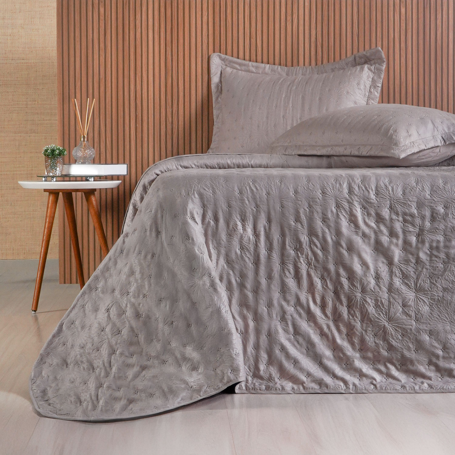 KIT COLCHA SENSATTI KING - CASHMERE (SC)