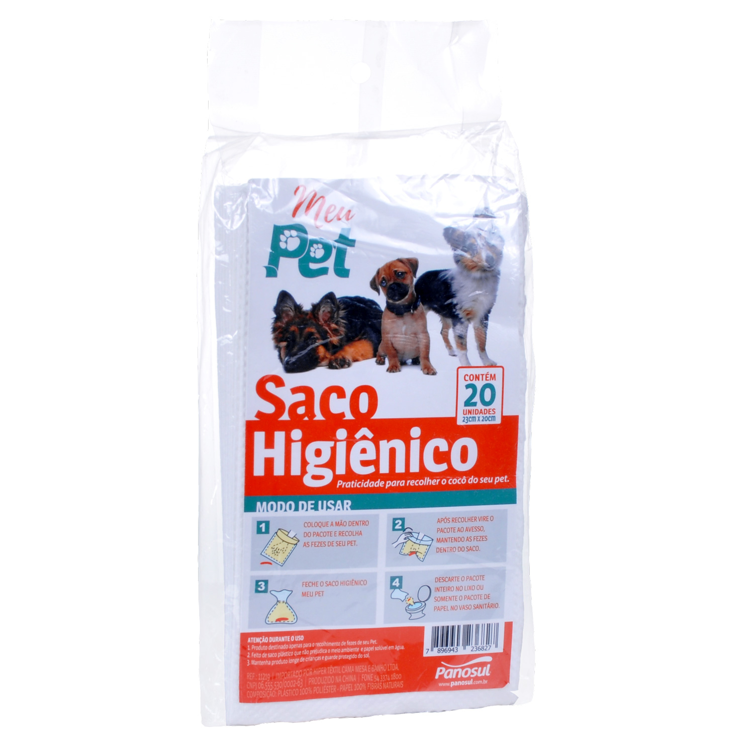 SACO HIGIÊNICO DUPLO - SORTIDO (SC)