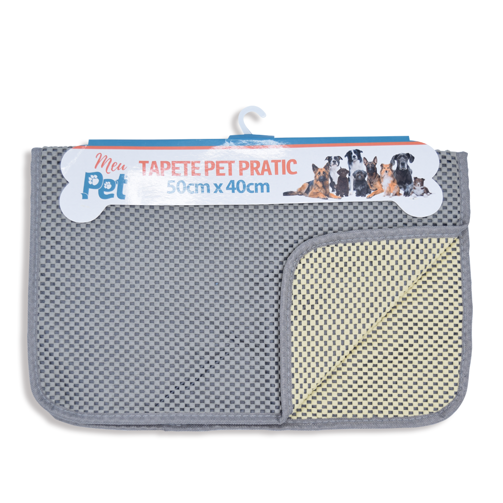 TAPETE PET PRATIC 50CM X 40CM - SORTIDO (SC)