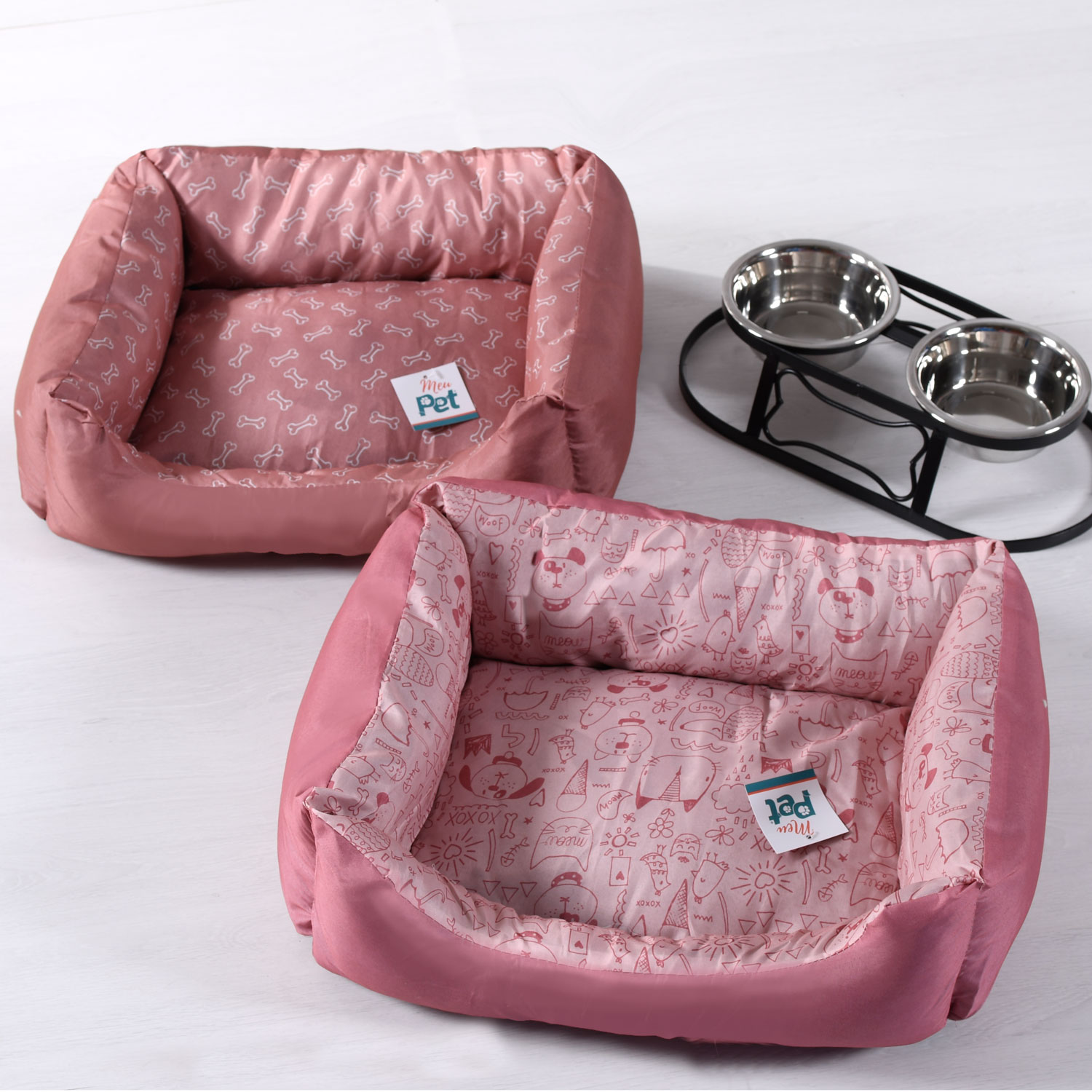 CAMA PET TOQUE DE PÊSSEGO - SORTIMENTO FEMININO (SC)
