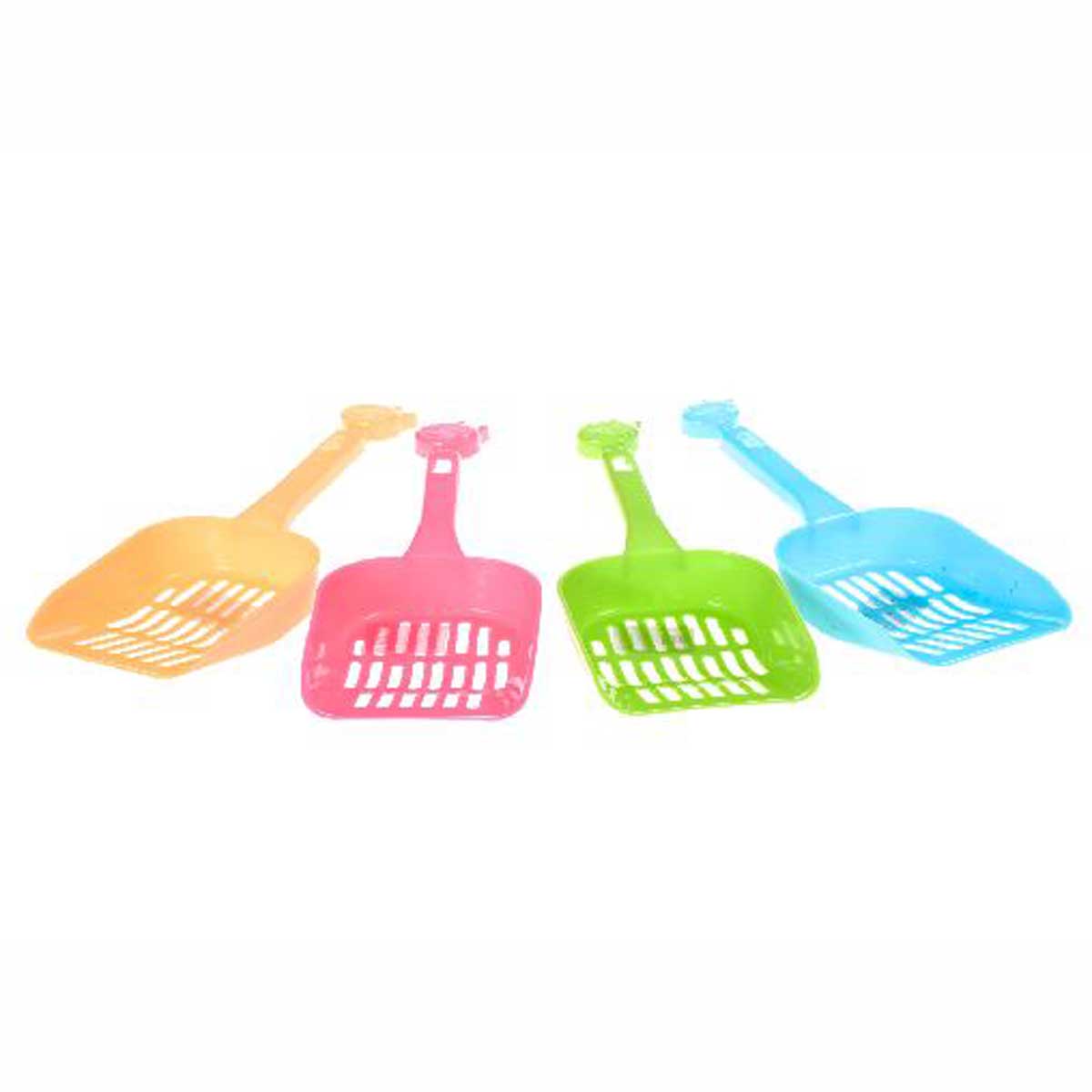PÁ PLASTICA MEU PET 25cm x 9,5cm x 4cm - SORTIDO (SC)