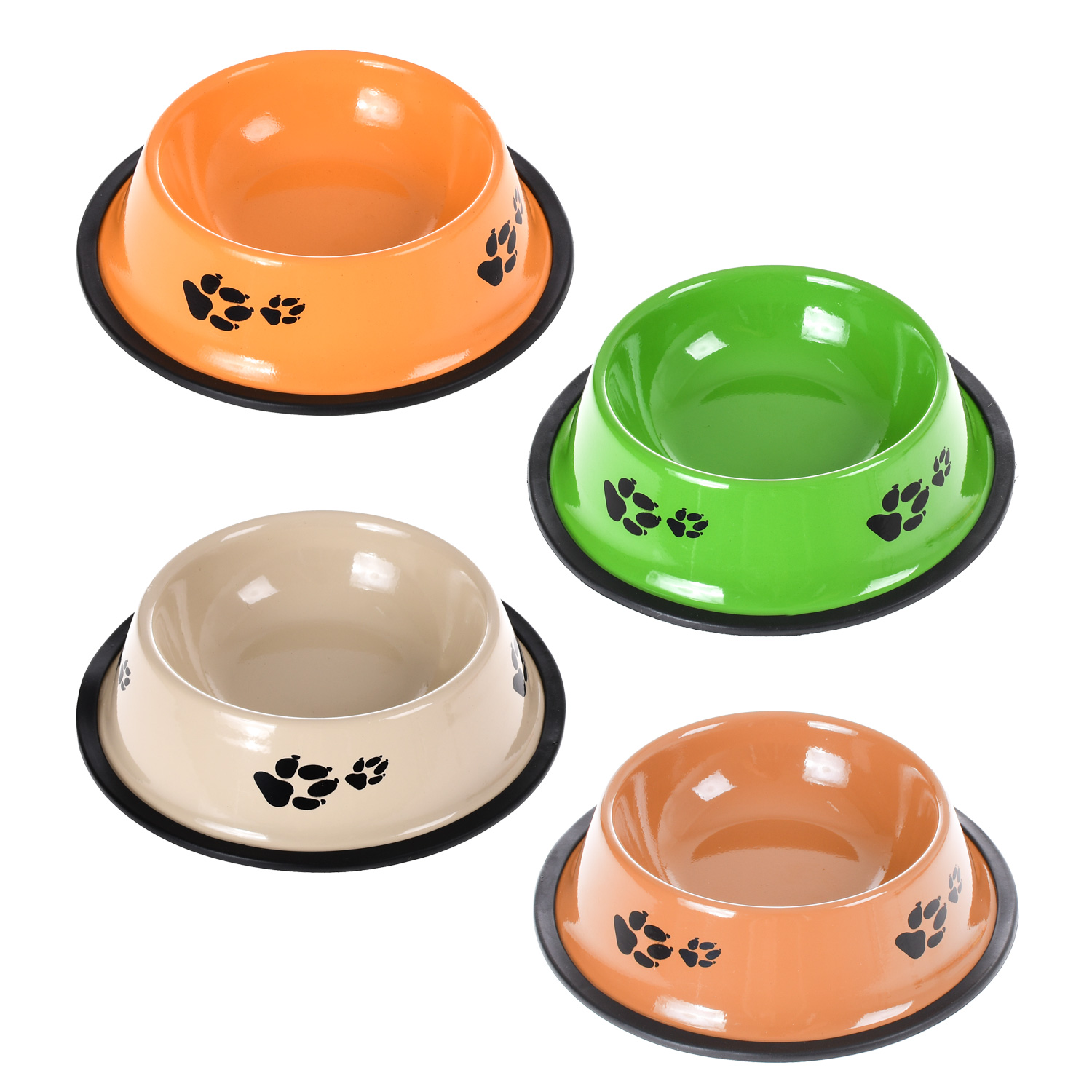 COMEDOURO PARA PETS MEU PET ESTAMPADO AÇO INOXIDÁVEL 15CM - SORTIDO (SC)