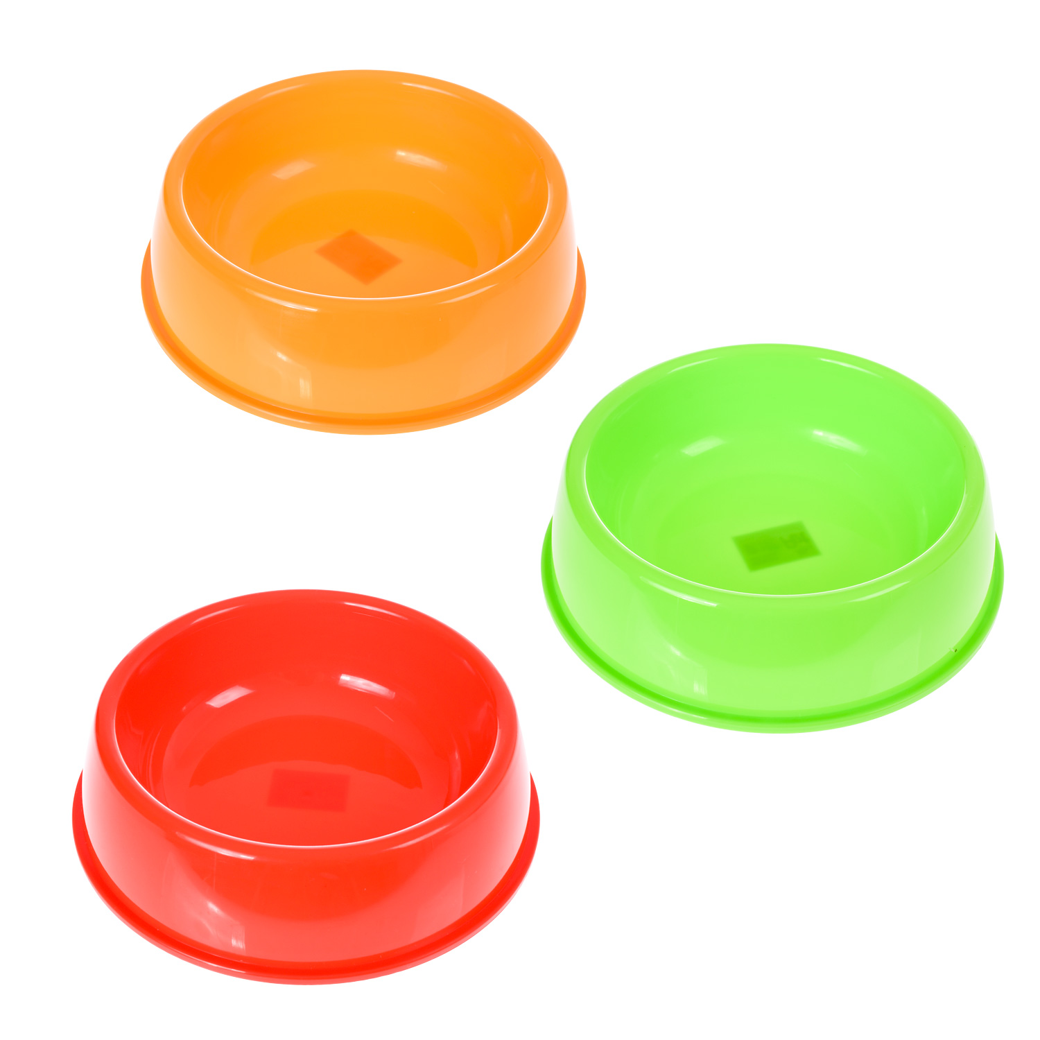 COMEDOURO MEU PET PLÁSTICO 21CM X 6CM - SORTIDO (SC)
