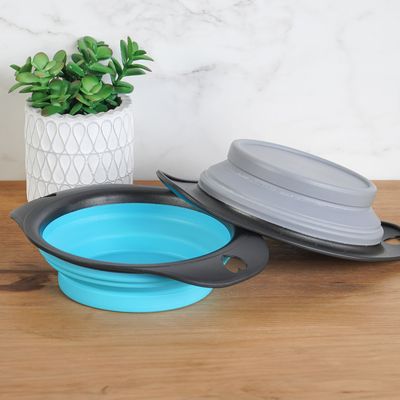 TIGELA PET RETRÁTIL SILICONE 25CM - SORTIDO (SC)