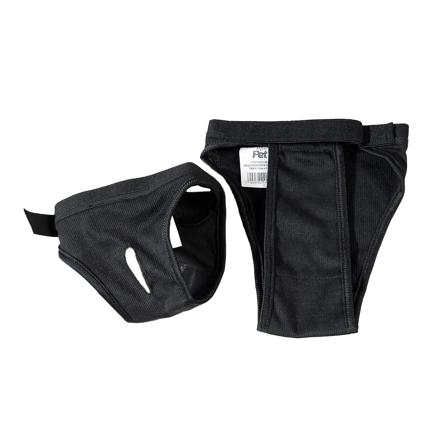 CALÇA FISIOLÓGICA PARA PETS TAM P 12cm x 10cm - CINZA (SC)