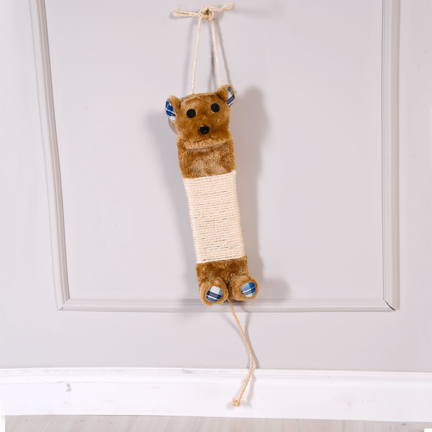 ACESSÓRIO ARRANHADOR PARA GATOS URSINHO 40cm x 10cm x 2cm - SORTIDO (SC)