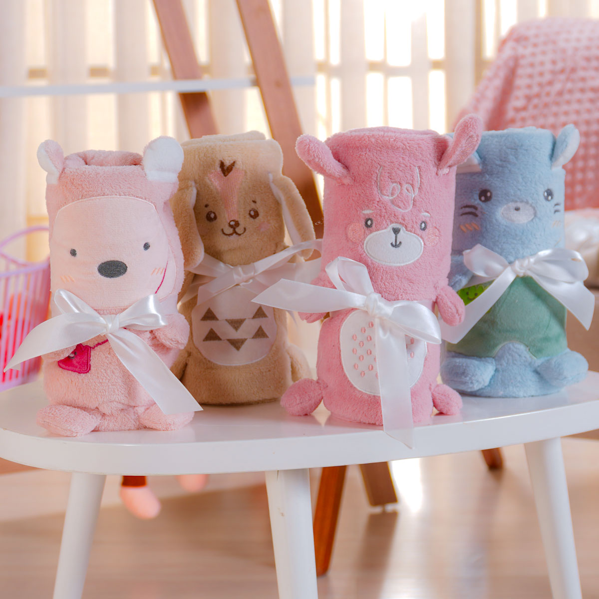 MANTA BABY FUNNY COM APLIQUE 1,00m x 75cm - SORTIDO (SC)