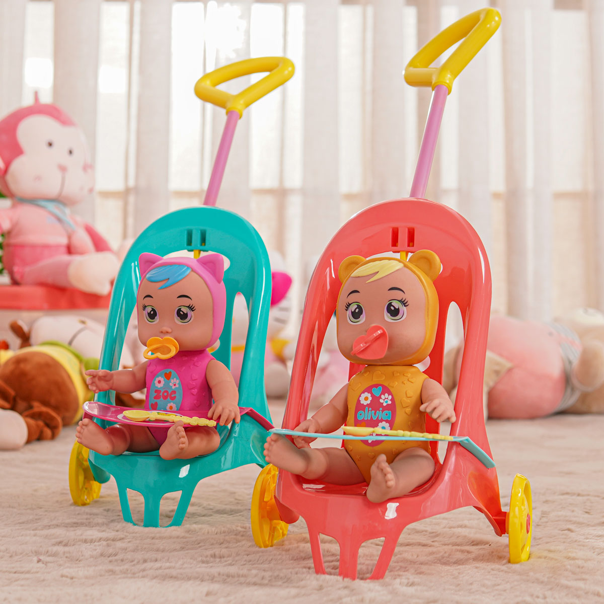 BONECA TINKER PUPPIES COM CARRINHO - SORTIDO (SC)