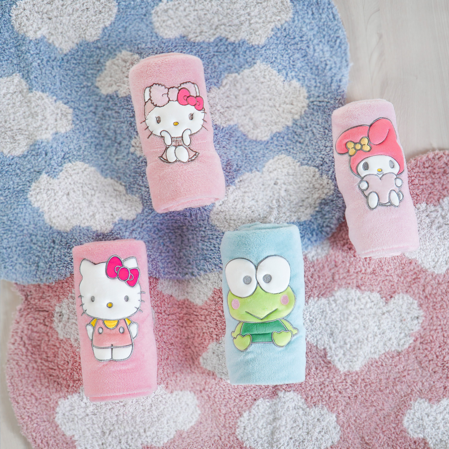 MANTA HELLO KITTY COM APLIQUE - SORTIDO (SC)