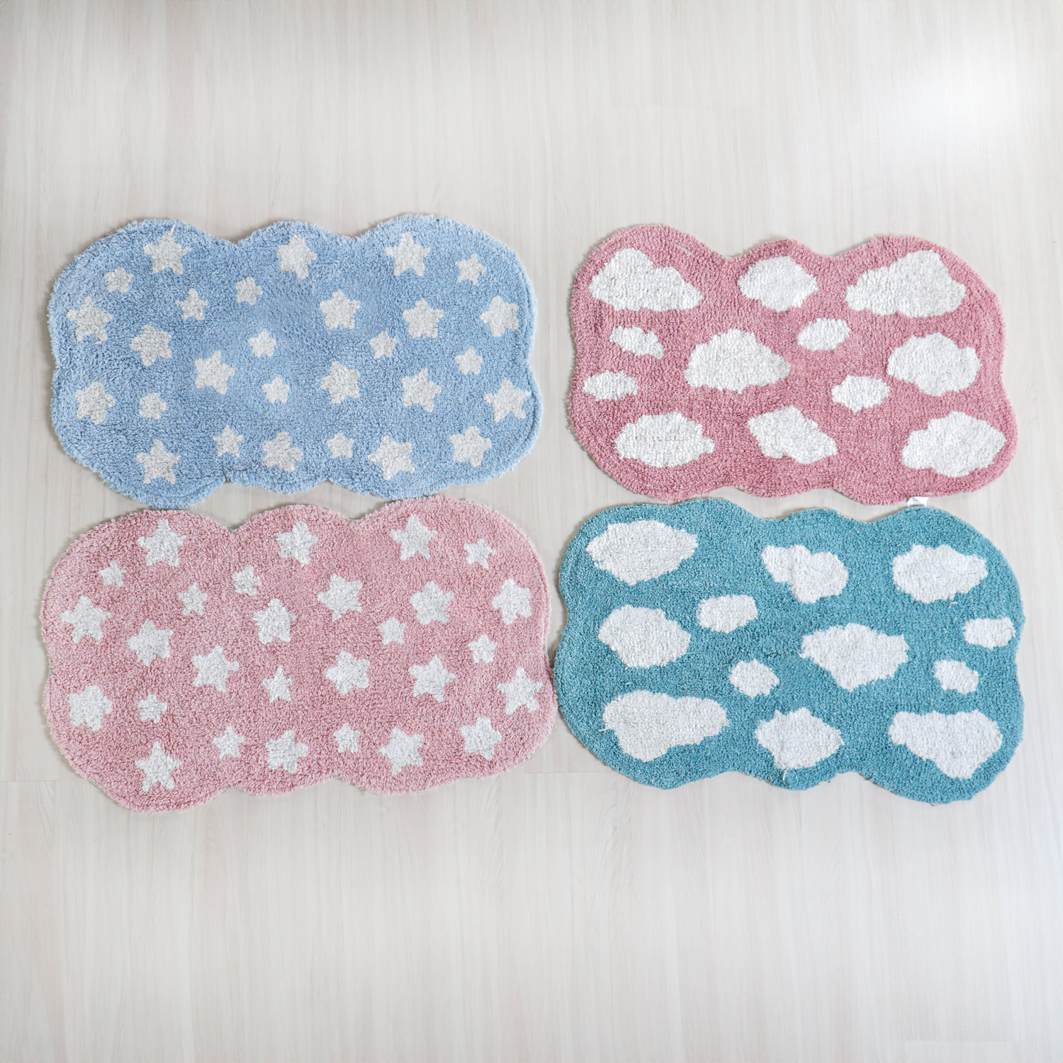 TAPETE INFANTIL 60CM X 1,00M - AZUL (SC)