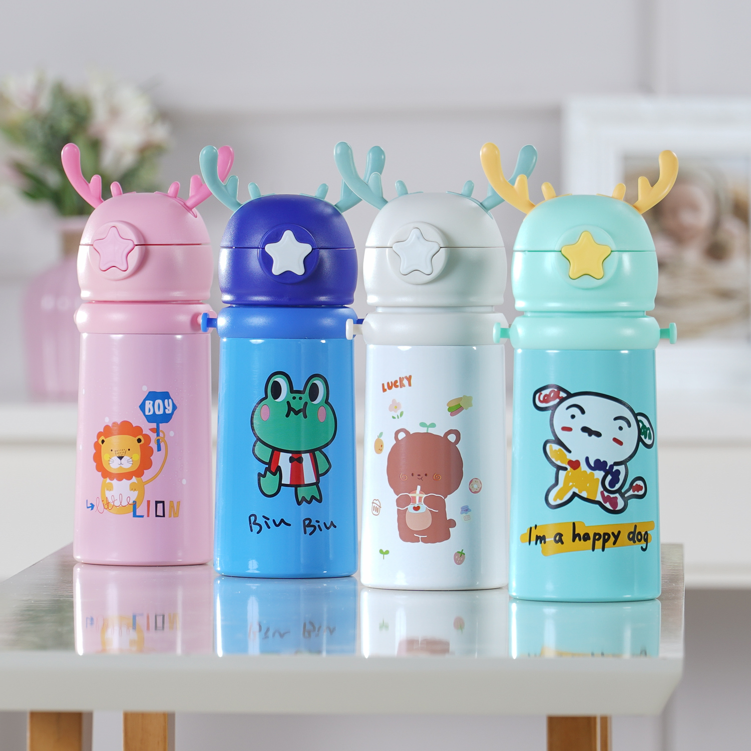 COPO INFANTIL BICO SILICONE 500ml - SORTIDO (SC)