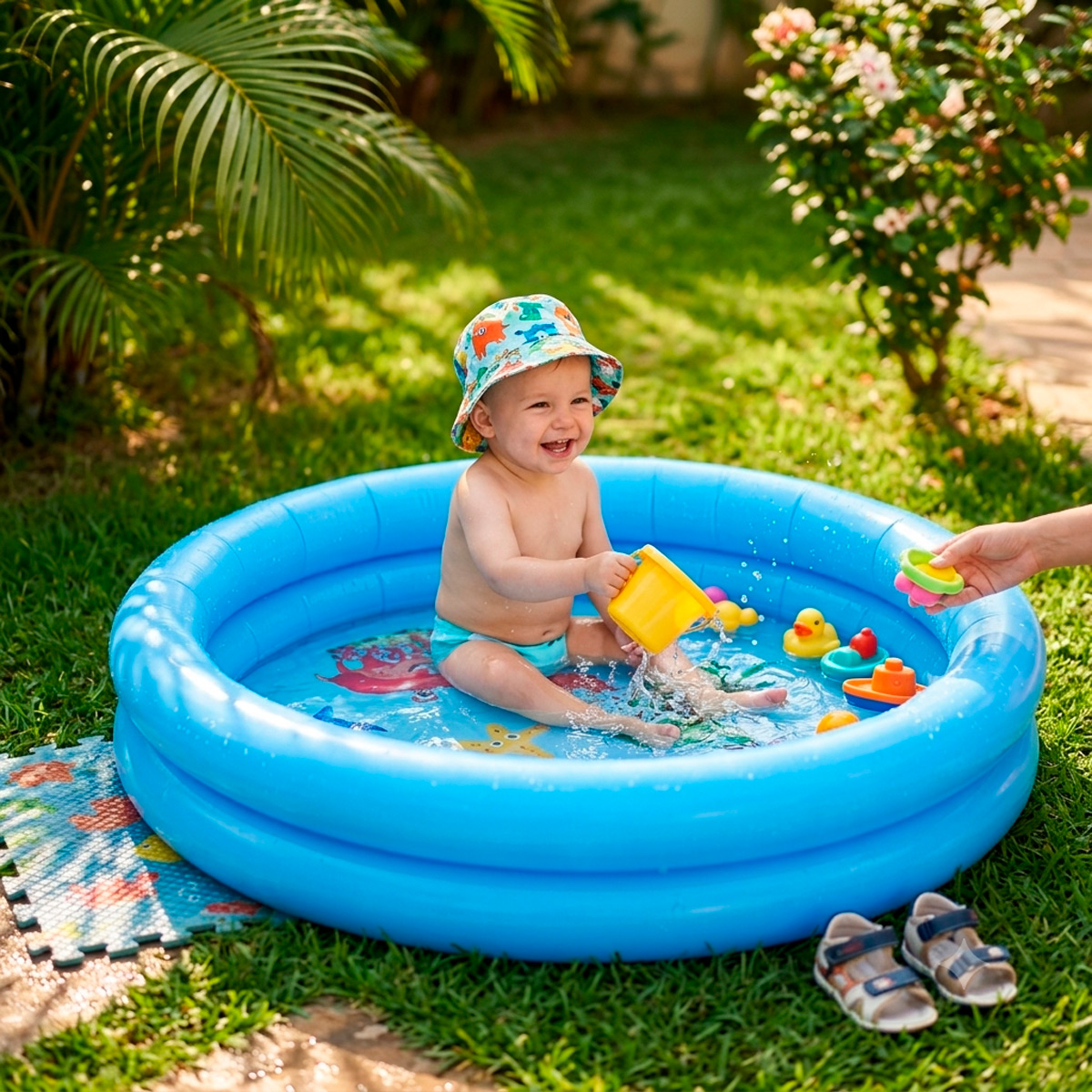 PISCINA INFLÁVEL 40 Litros 70c