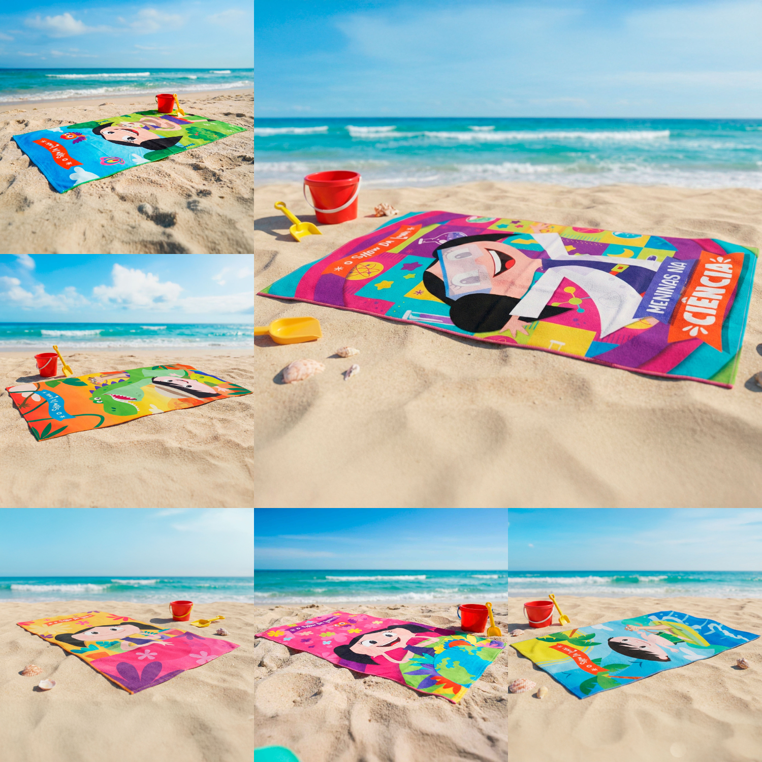 TOALHA DE PRAIA SHOW DA LUNA