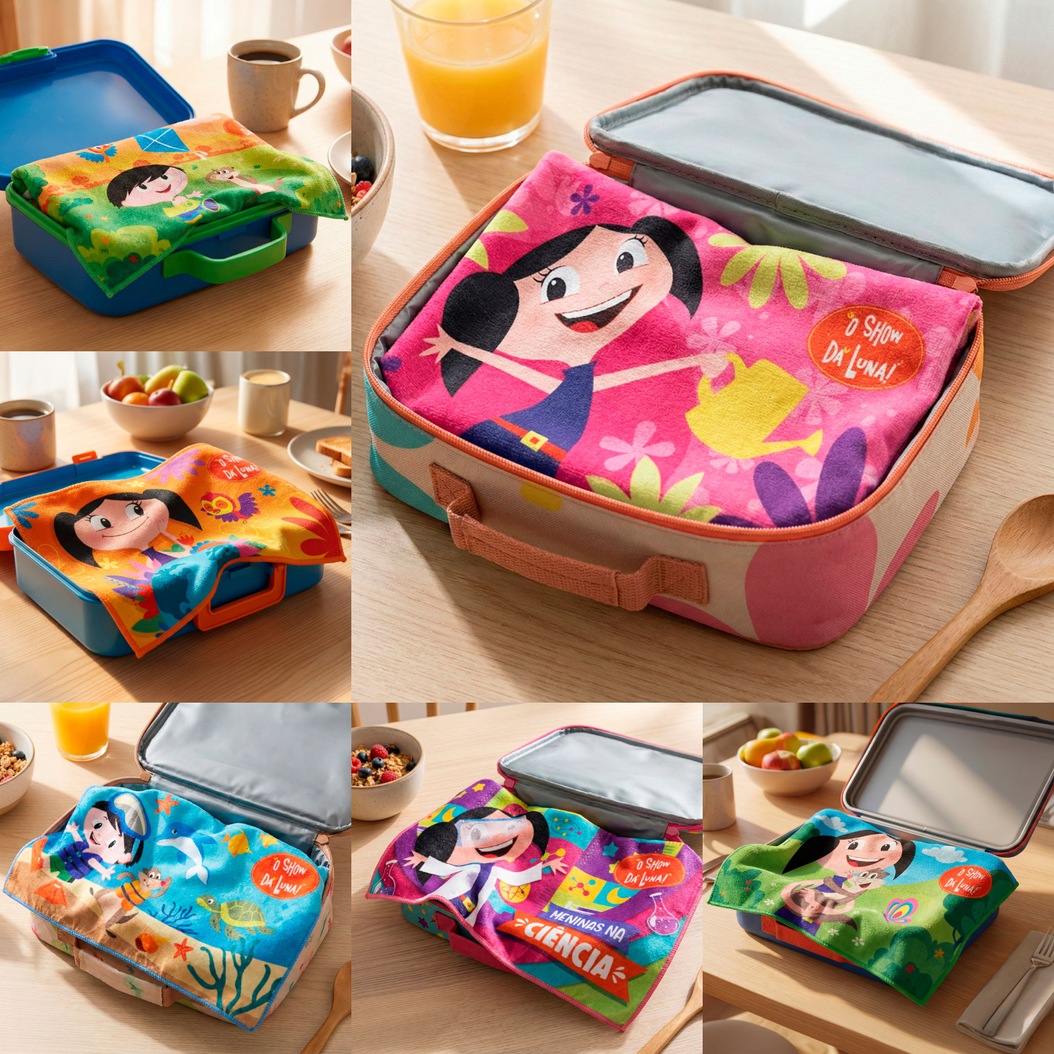 TOALHA LANCHEIRA SHOW DA LUNA